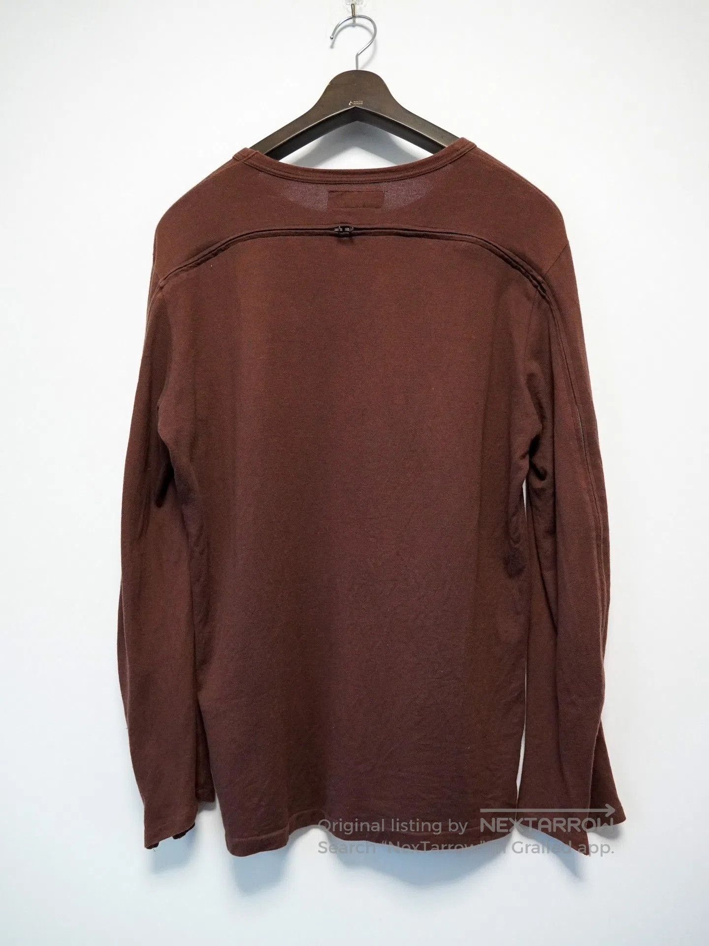 Yohji Yamamoto Yohji Yamamoto 2004AW Back Zip Longsleeve. Size US L / EU 52-54 / 3 - 4 Thumbnail