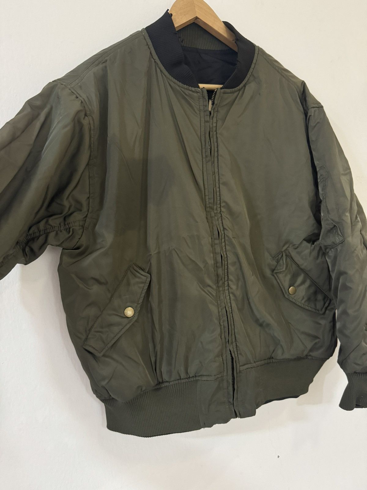 Japanese Brand × Vintage Vintage INGNI Reversible Bomber Jacket Size US M / EU 48-50 / 2 - 8 Thumbnail