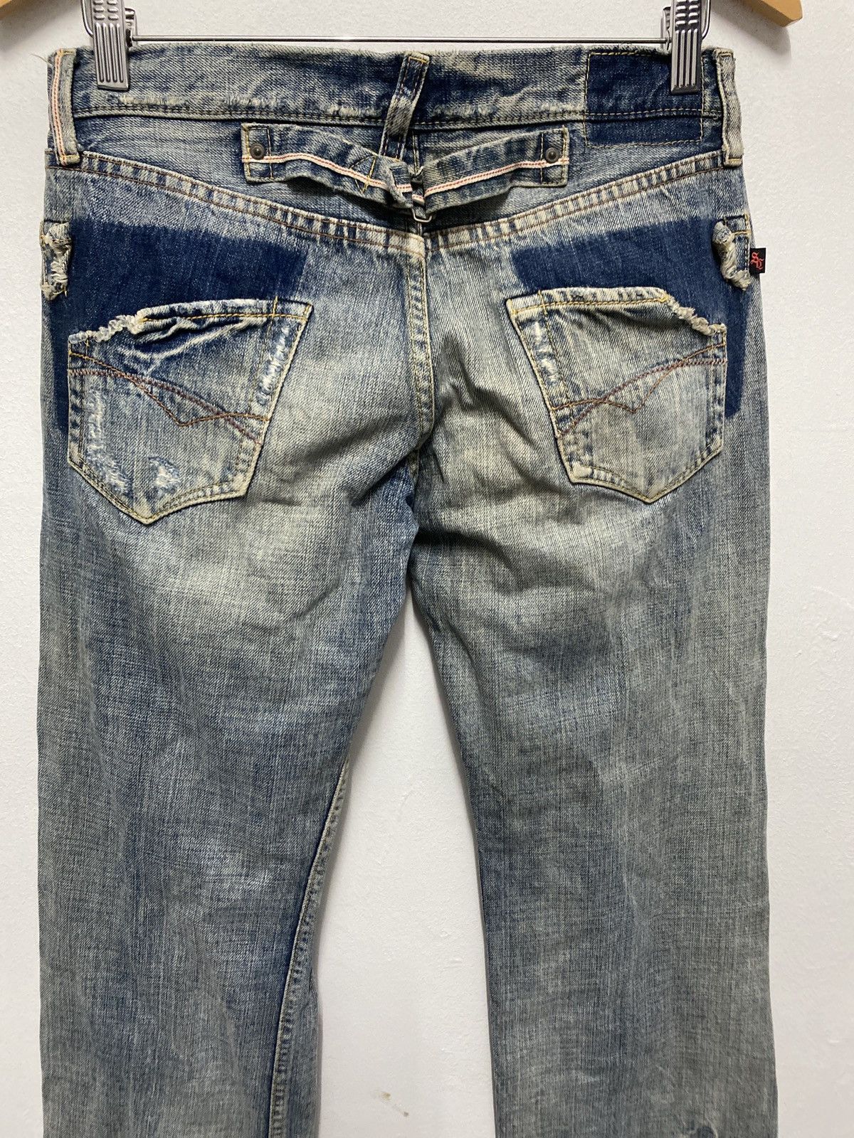 Freewheelers Vintage Union Made Sweet Camel Denim Pants Selvedge Rare Size US 30 / EU 46 - 3 Thumbnail