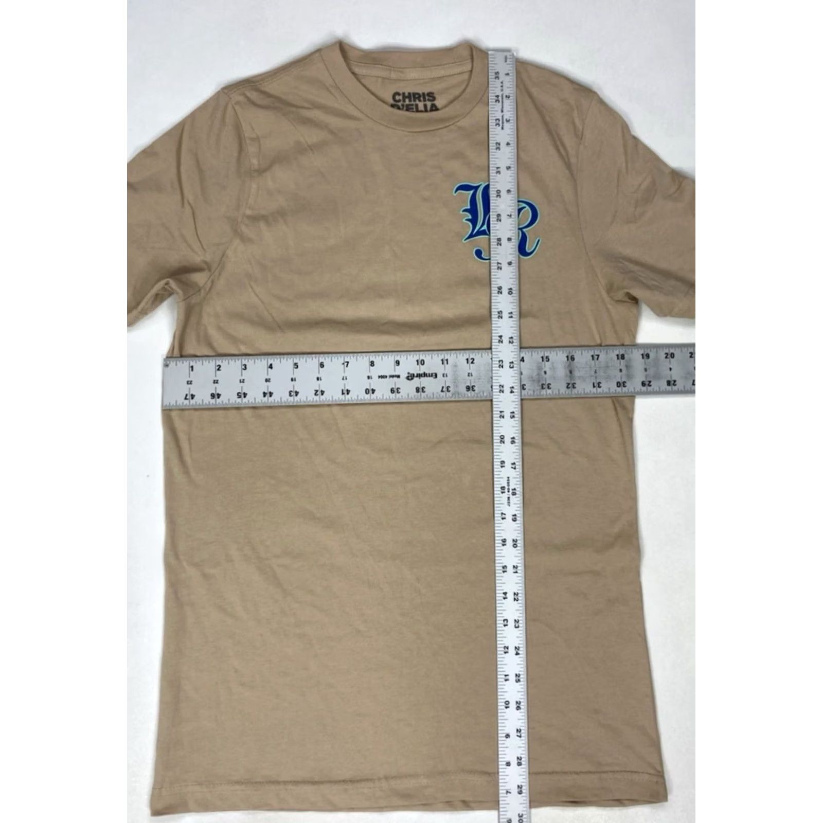 Alife Chris D'elia Life Rips Live Graphic T-shirt Women Medium Beige Music Shirt Size M / US 6-8 / IT 42-44 - 5 Thumbnail