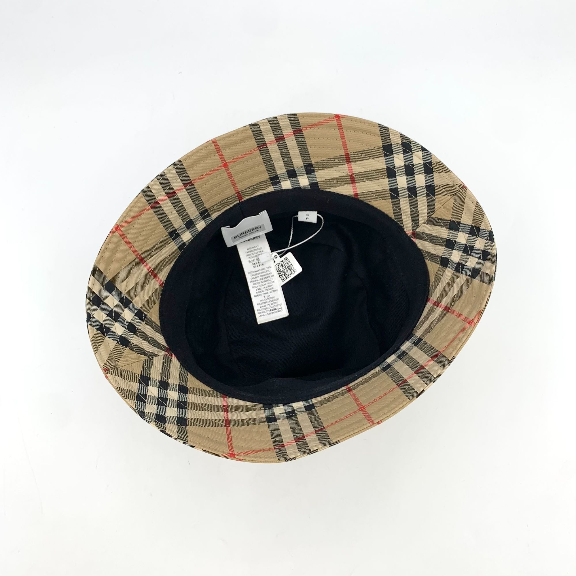 Burberry Burberry Classic Checkered Cotton Fishermans Hat Brown Casua Size ONE SIZE - 5 Thumbnail