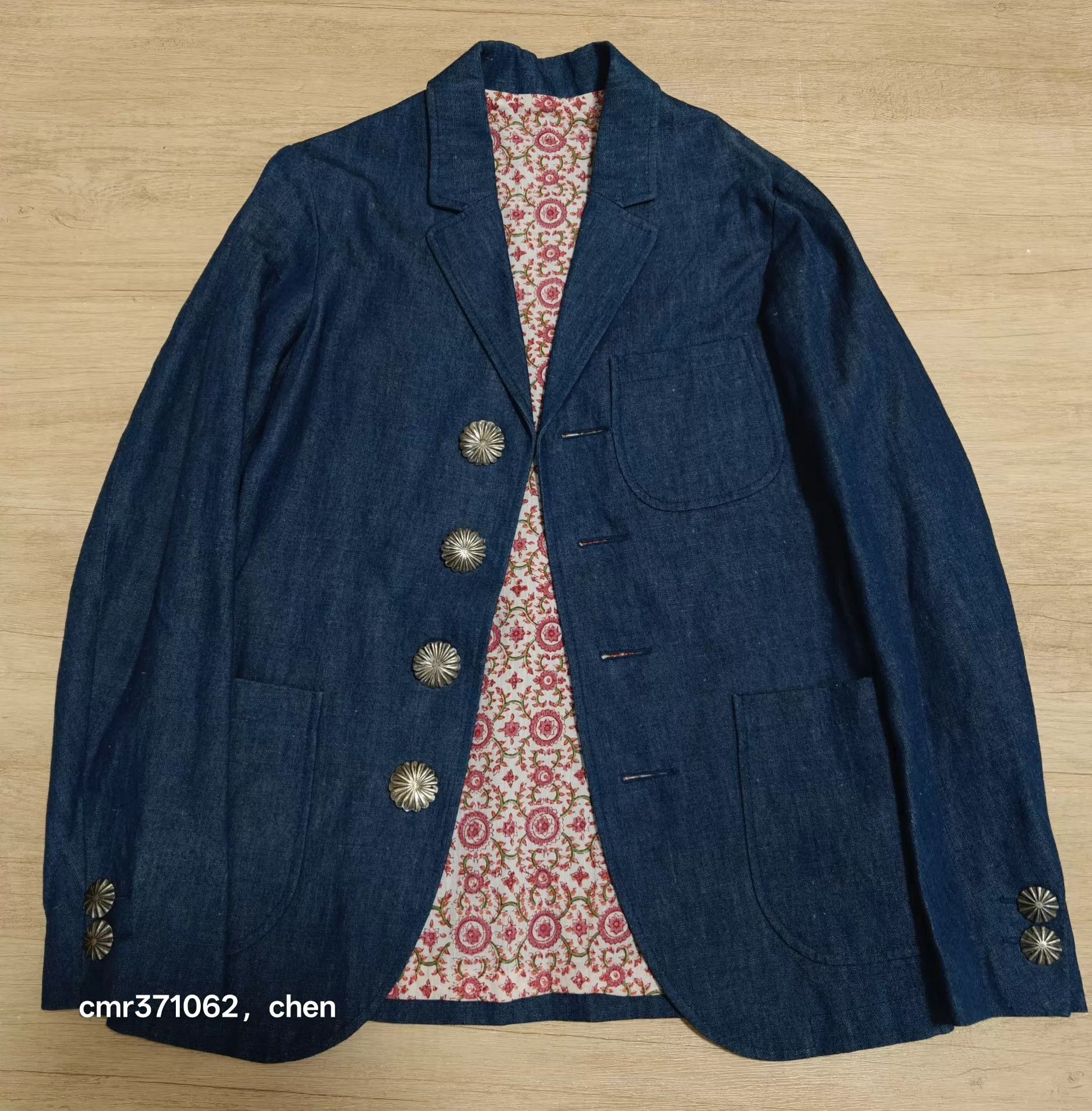 Visvim visvim 13ss gansu blazer IT blue1 unisex Size US S / EU 44-46 / 1 - 2 Thumbnail