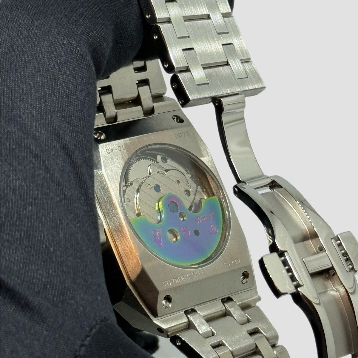 Off-White Off-White Square Frame Automatic Watch Size ONE SIZE - 17 Thumbnail