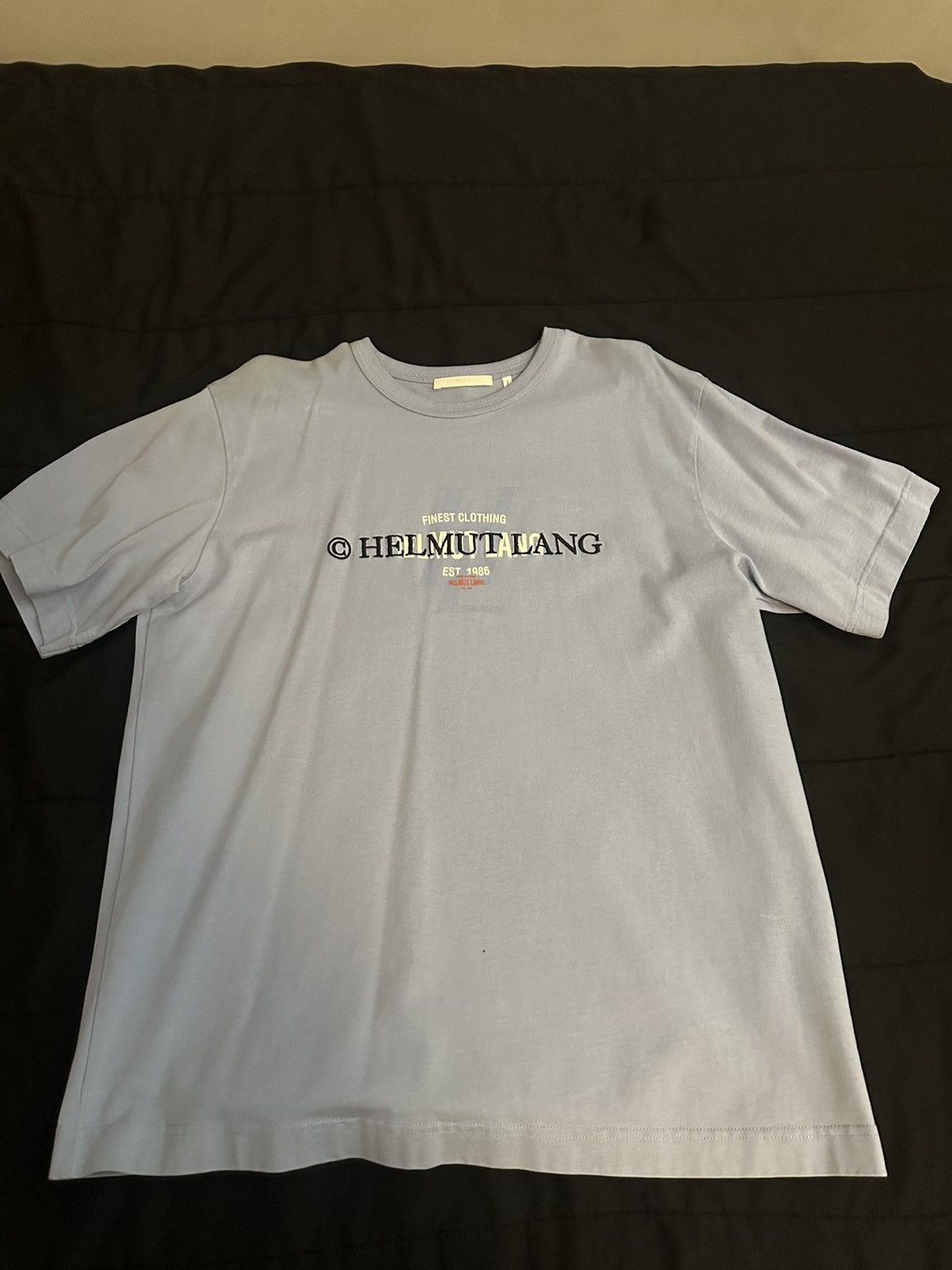 Helmut Lang Helmut Lang Logo Tee Size US M / EU 48-50 / 2 - 1 Thumbnail