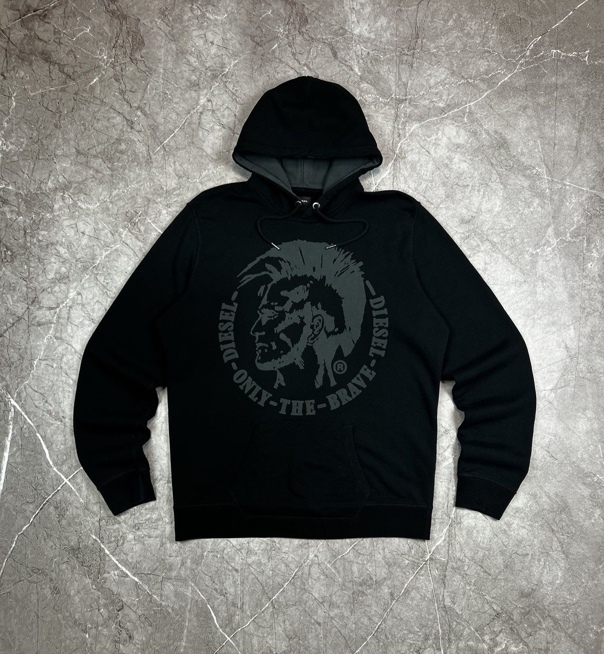 Diesel × Vintage DIESEL VINTAGE BIG LOGO HOODIE Size US M / EU 48-50 / 2 - 1 Thumbnail