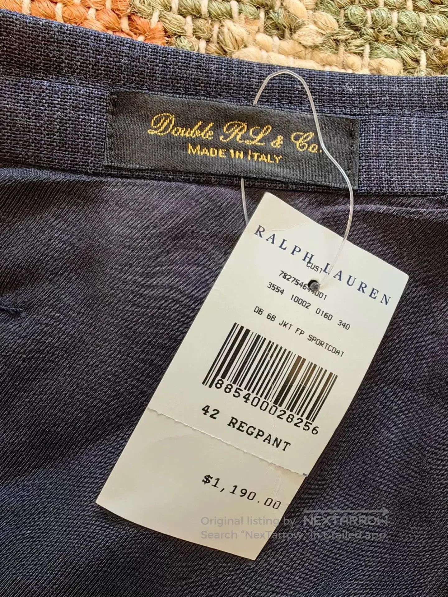 RRL Ralph Lauren RRL Plaid Dobby Suit Jacket. Size US L / EU 52-54 / 3 - 5 Thumbnail