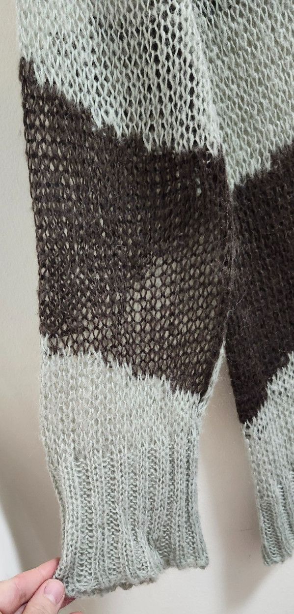 Other Theopen Product Boho Knit Mesh Slouchy Pullover Artsy Grunge Size ONE SIZE - 6 Thumbnail