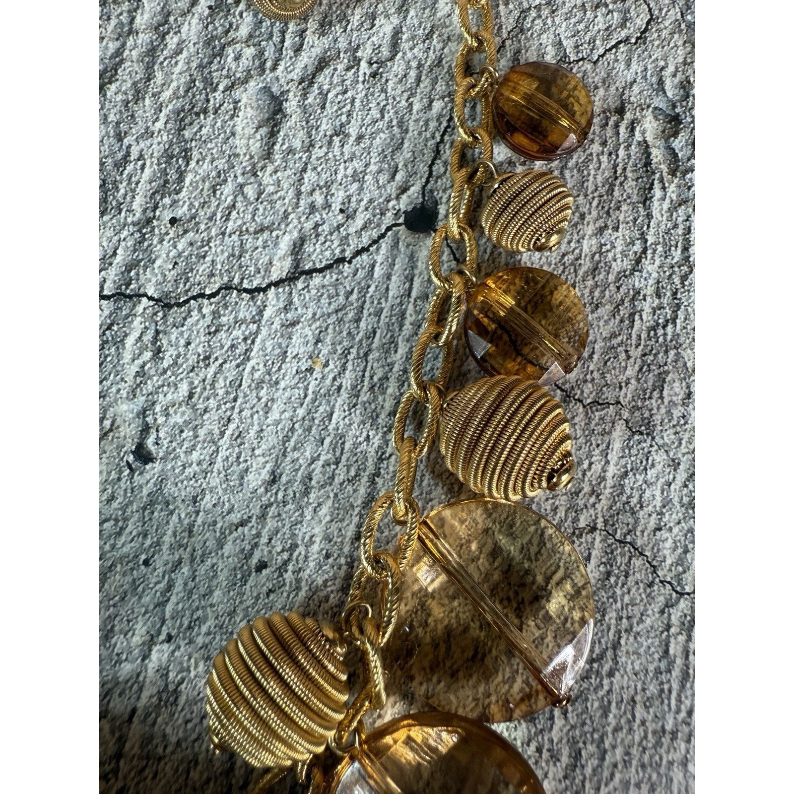 Kate Spade Kate Spade New York Women's Gold Acorn Faux Amber Necklace Size ONE SIZE - 10 Thumbnail