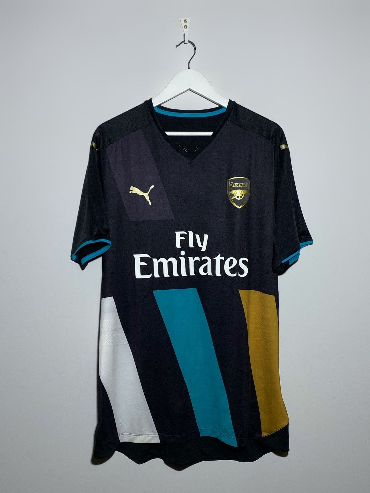 Puma Puma Arsenal London 2015 Player Issue Football Shirt Size US XXL / EU 58 / 5 - 1 Thumbnail