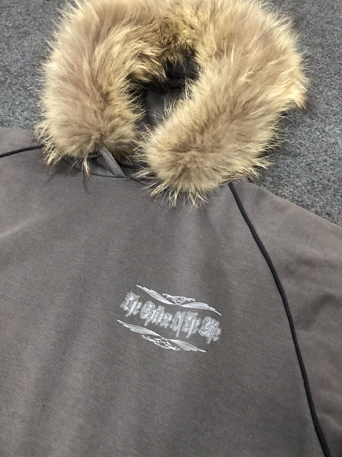 Japanese Brand Fur Jacket The spider of the life Size US L / EU 52-54 / 3 - 2 Thumbnail