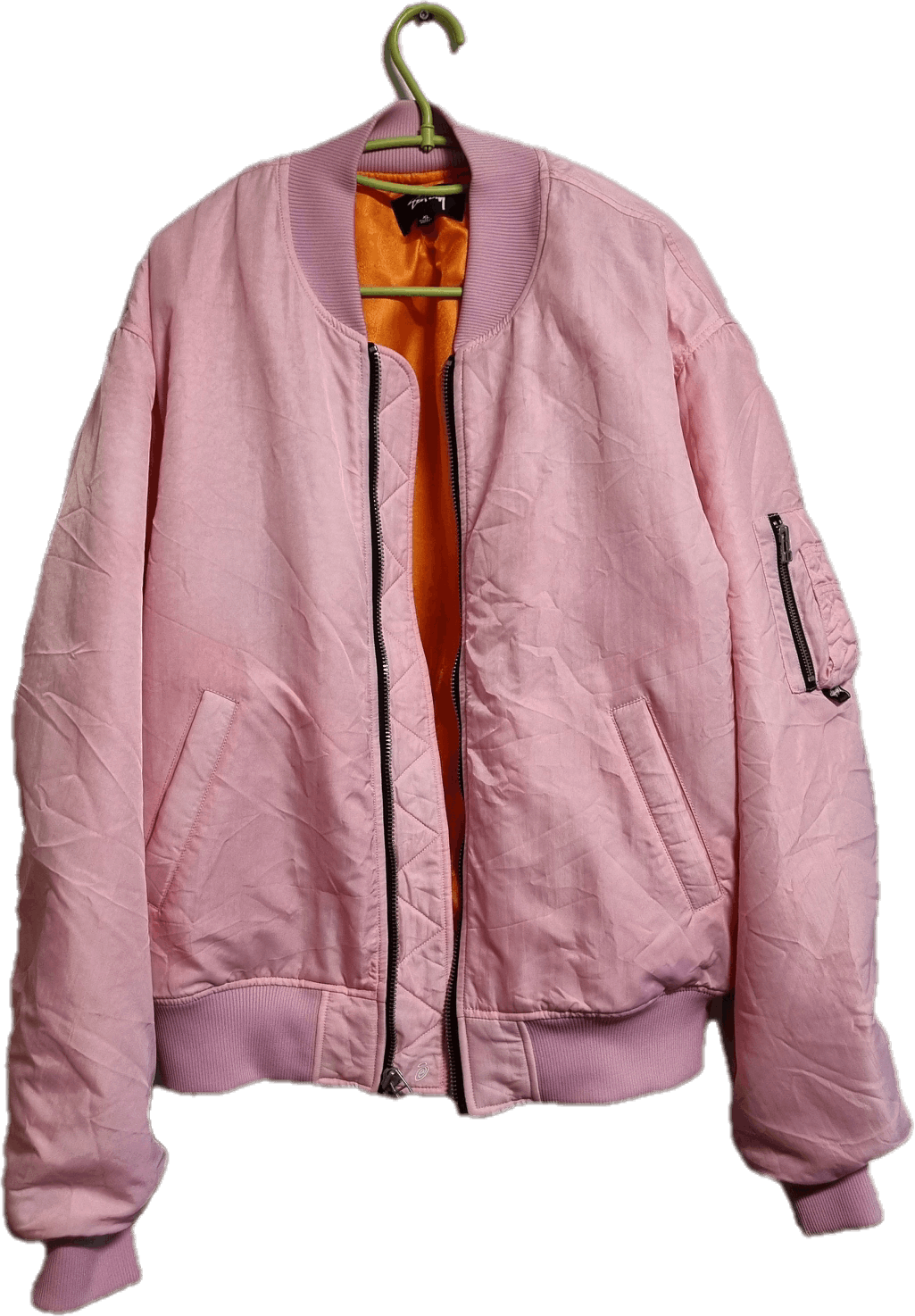 Stussy 表する Dyed Nylon Bomber Jacket Stussy 表する Dyed Nylon Bomber Jacket