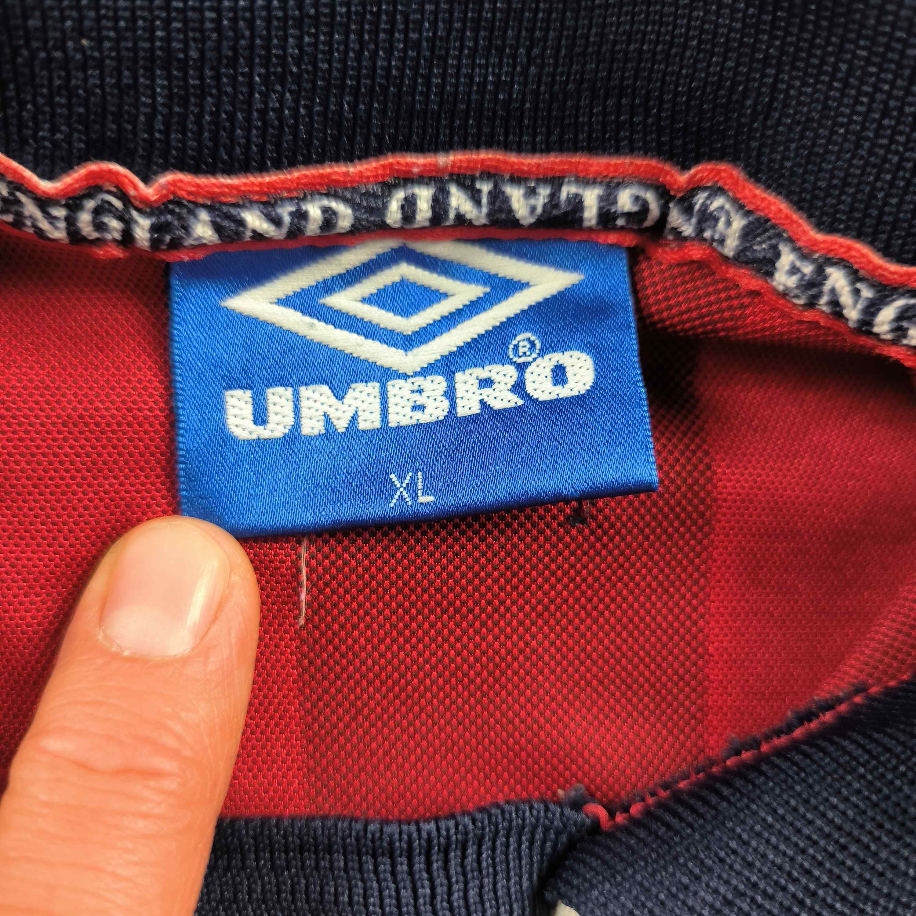 Umbro England 1997-99 Umbro away football jersey shirt size XL Size US XL / EU 56 / 4 - 4 Thumbnail