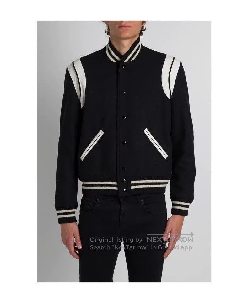 Saint Laurent Paris Saint Laurent Paris Baseball Jacket Size US M / EU 48-50 / 2 - 8 Thumbnail