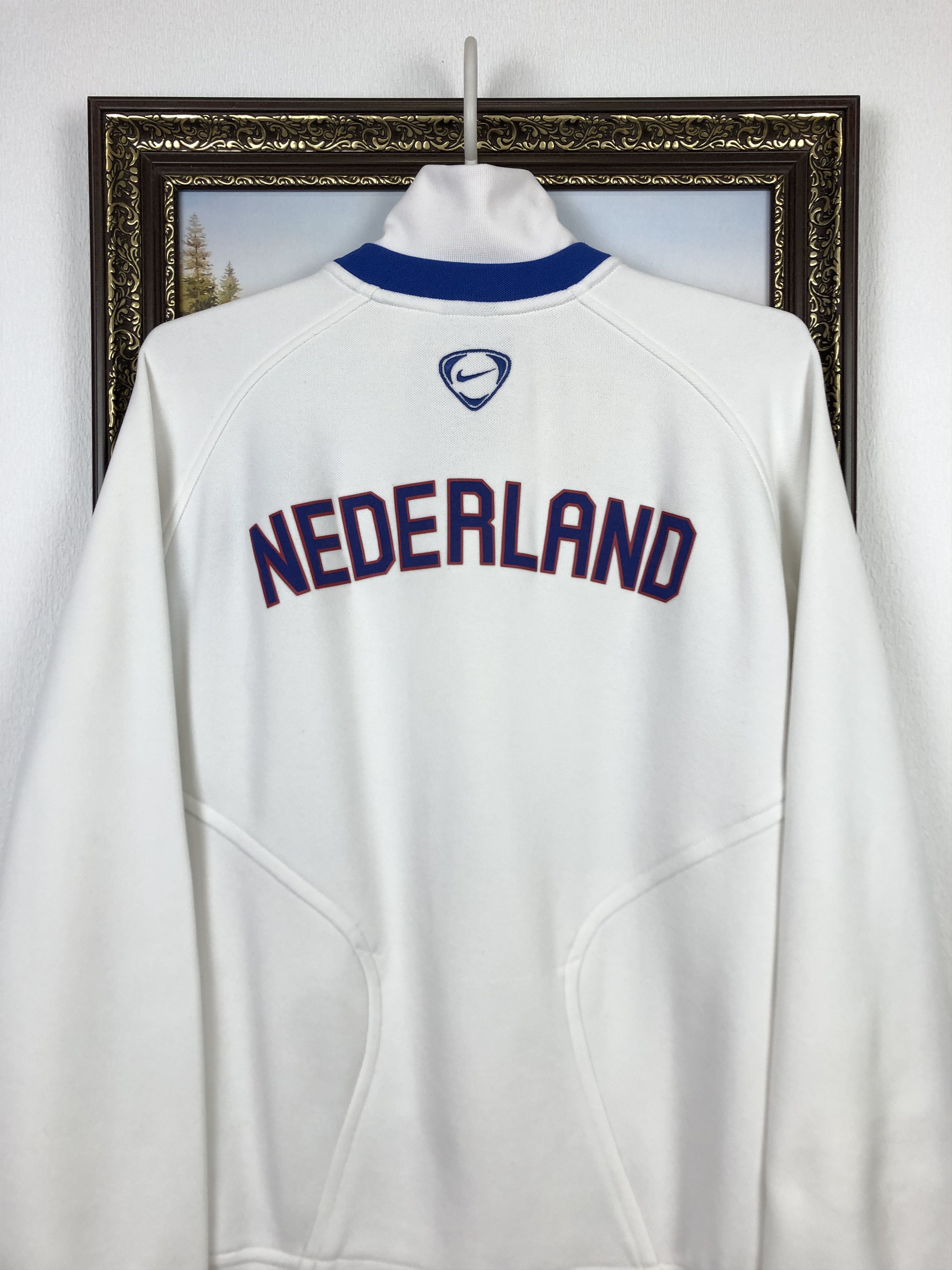 Nike Vintage Nike Netherlands Holland Football Jacket Soccer Size US M / EU 48-50 / 2 - 13 Thumbnail