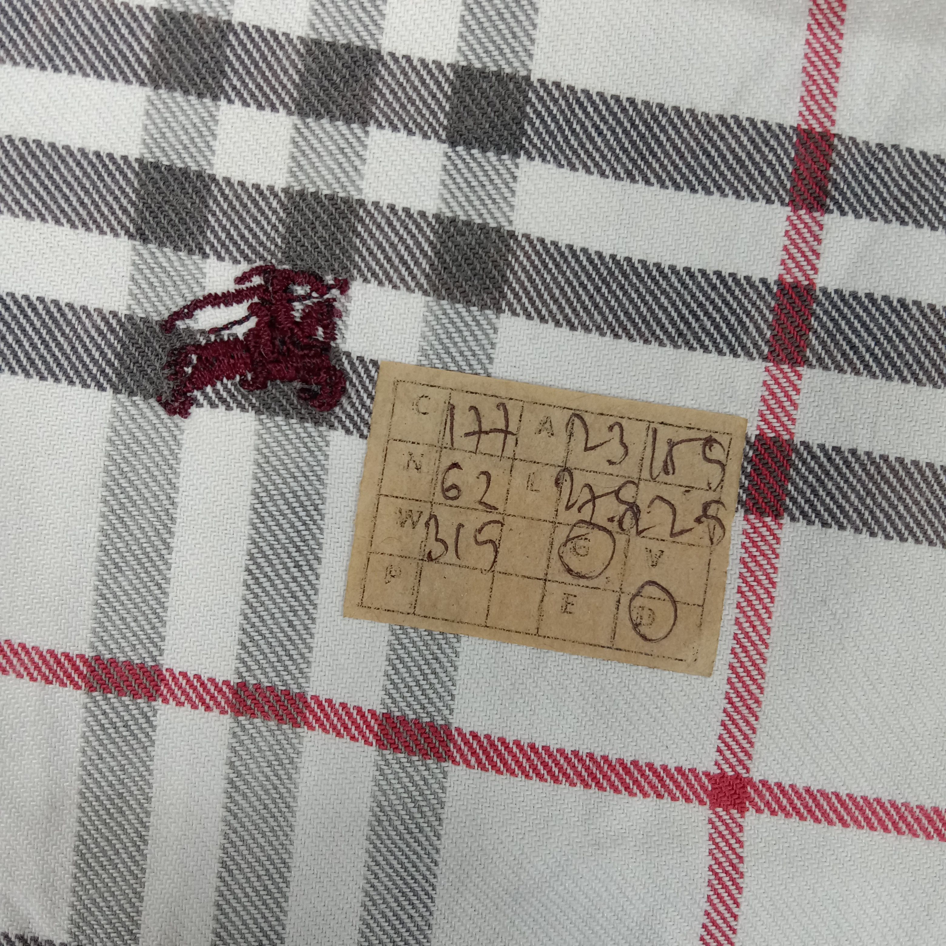 Burberry × Vintage Burberry Black Label Italian Brand Flannel Shirt Size US XL / EU 56 / 4 - 11 Thumbnail