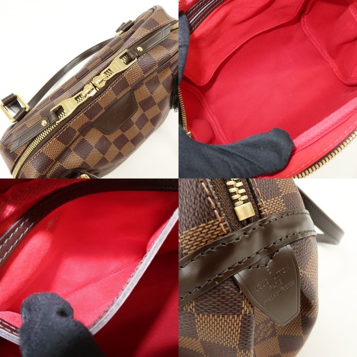 Louis Vuitton Louis Vuitton Damier Ebene Rivington PM Shoulder Bag Size ONE SIZE - 7 Thumbnail