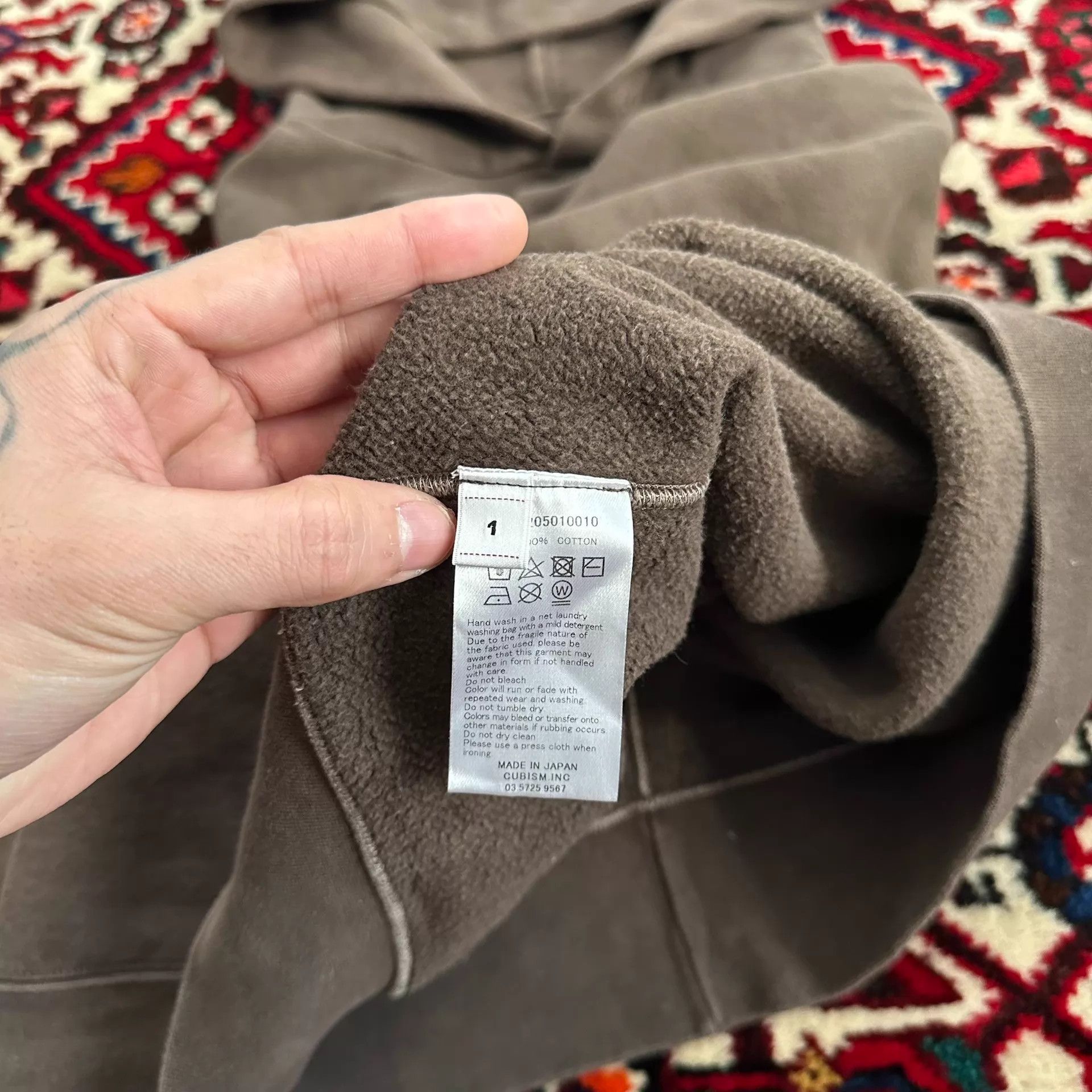 Visvim VISVIM AMPLUS SB HOODIE MUD DYE 1 Size US S / EU 44-46 / 1 - 8 Thumbnail