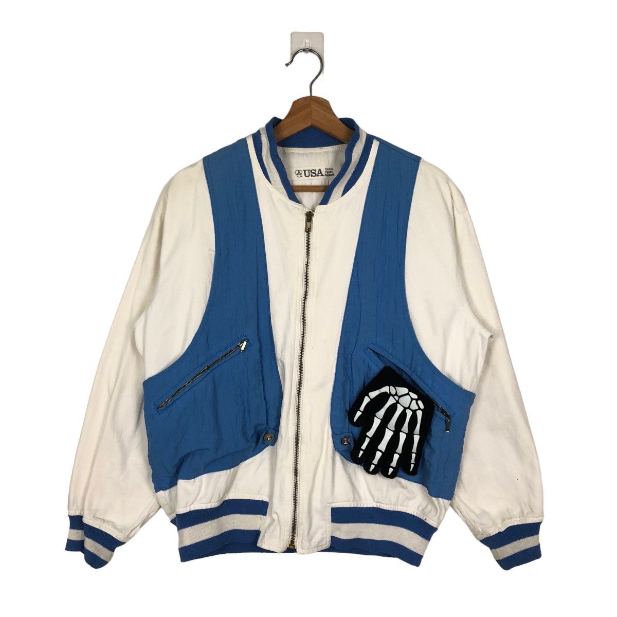 USA Olympics 🔥VINTAGE BOMBER JACKET USA OLYMPIC UNION SPORT APPAREL Size US M / EU 48-50 / 2 - 1 Thumbnail