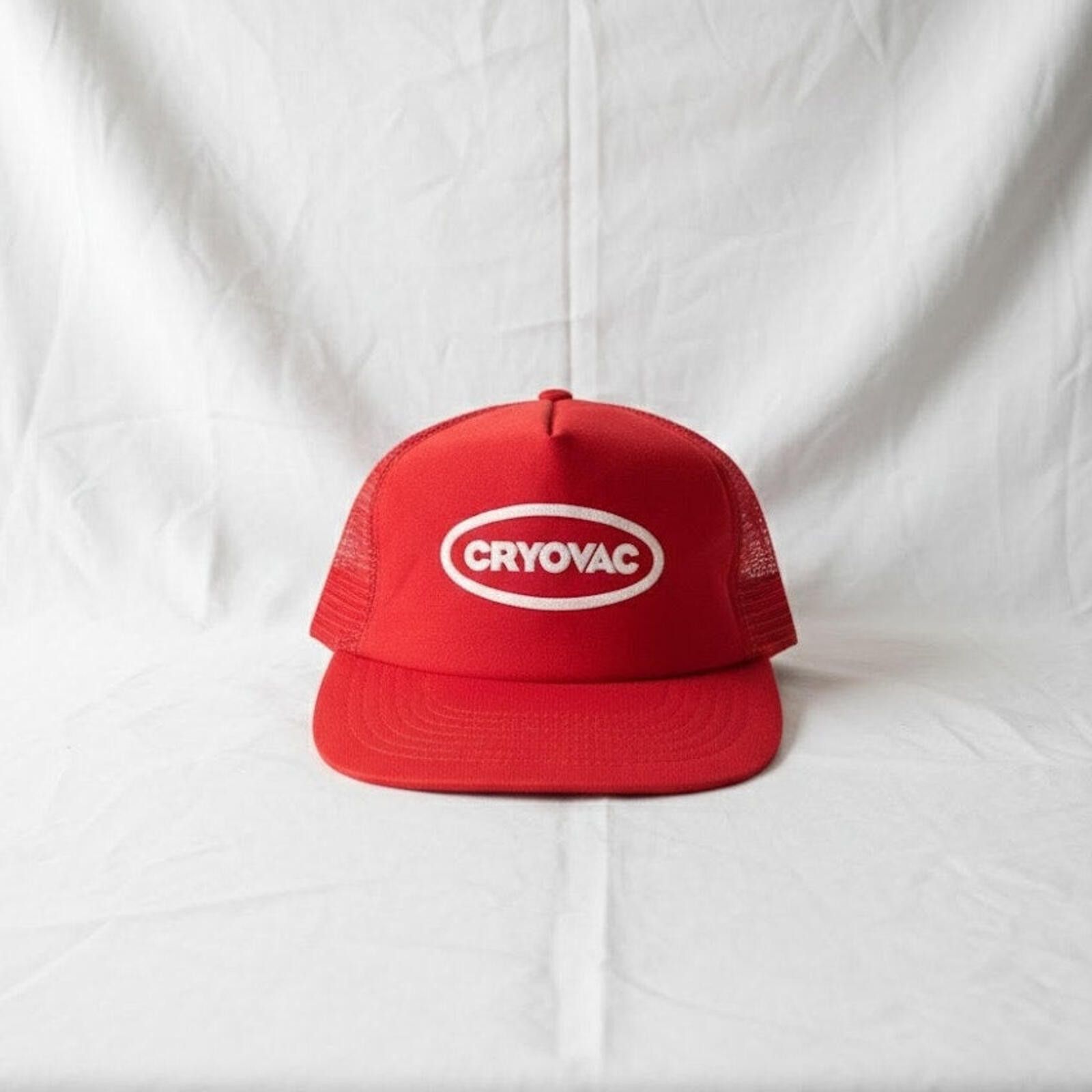 Vintage Cryovac Vintage Red Trucker Hat Cap Mens Unisex One Size Size ONE SIZE - 1 Thumbnail