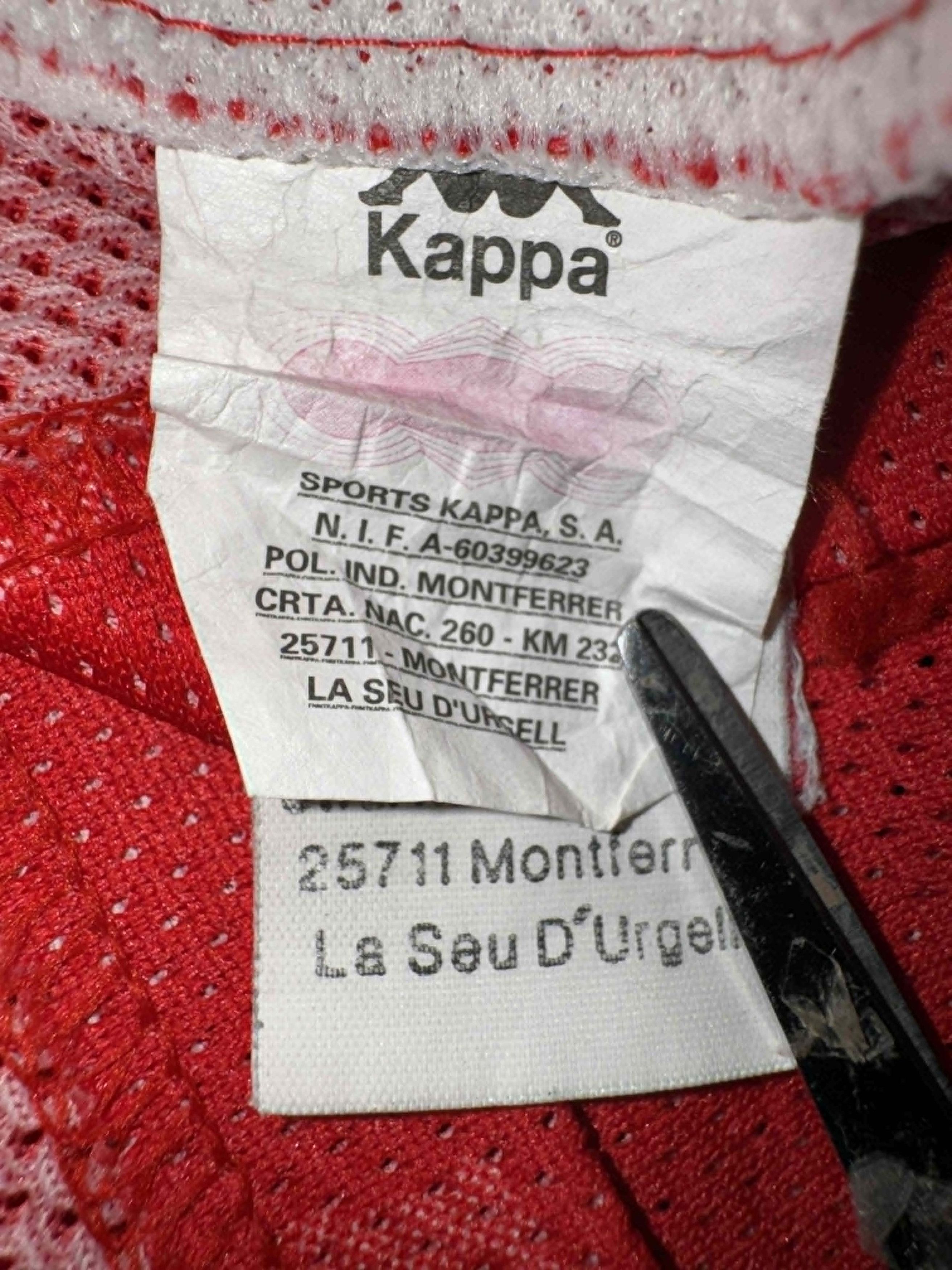 Kappa Baxi Manresa 1997/99 Vintage Basketball Kappa Jersey Creus Size US XL / EU 56 / 4 - 7 Thumbnail