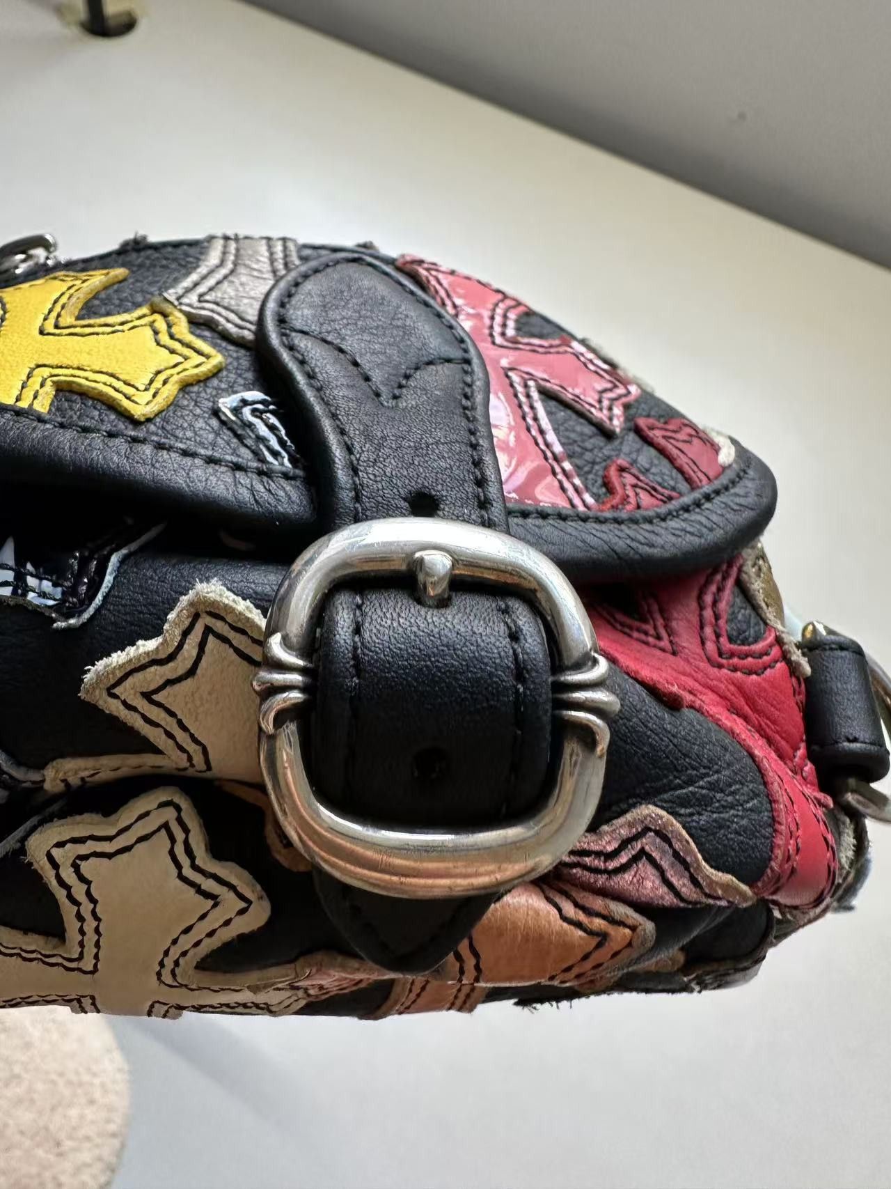 Chrome Hearts Chrome Hearts Multicolor Special Cross Patch Snat Bag Size ONE SIZE - 6 Thumbnail