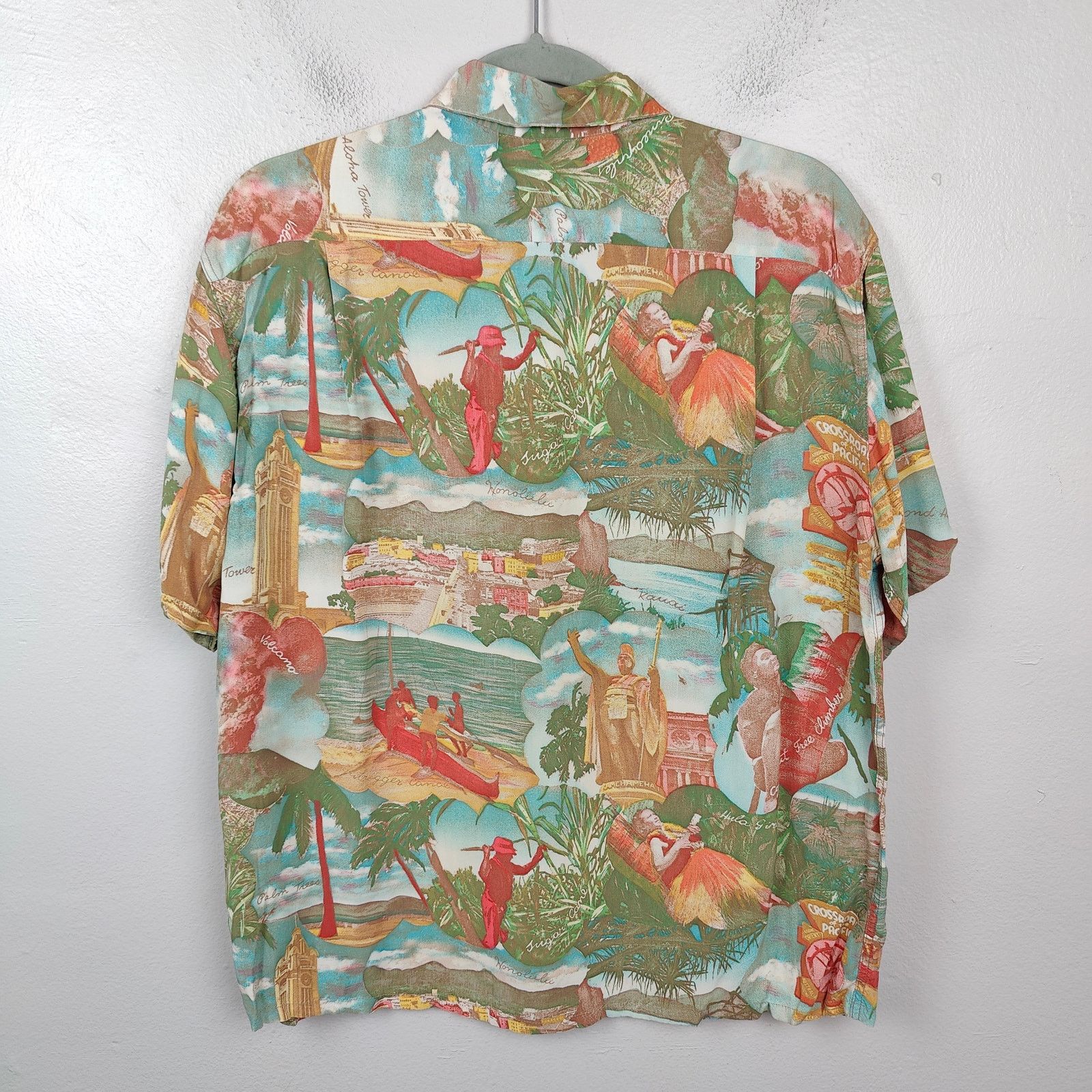 Other Vintage 40s 50s Brent Sportswear Hawaiian Rayon Shirt Size US L / EU 52-54 / 3 - 6 Thumbnail