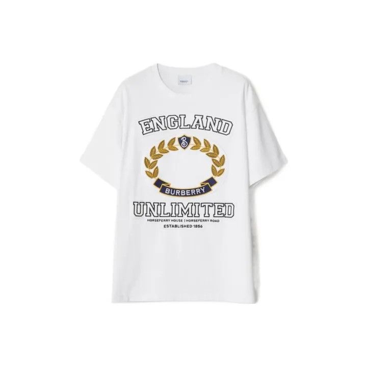Burberry Burberry Women’s Short Sleeve Printed T-Shirt 0079 Size XS / US 0-2 / IT 36-38 - 1 Thumbnail