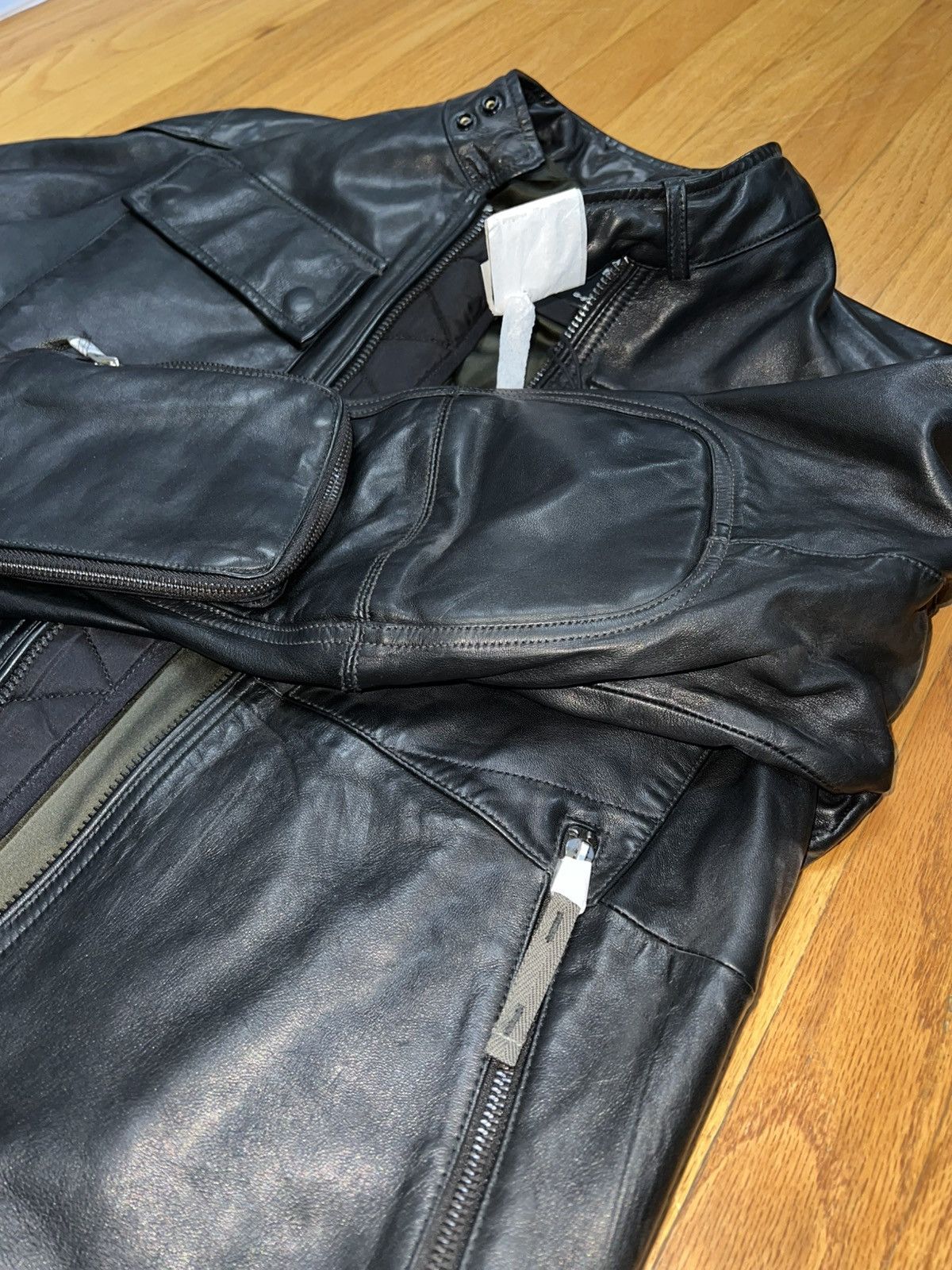 G-Star G-Star Pencilcase Leather Jacket Large BNWT Size US L / EU 52-54 / 3 - 8 Thumbnail