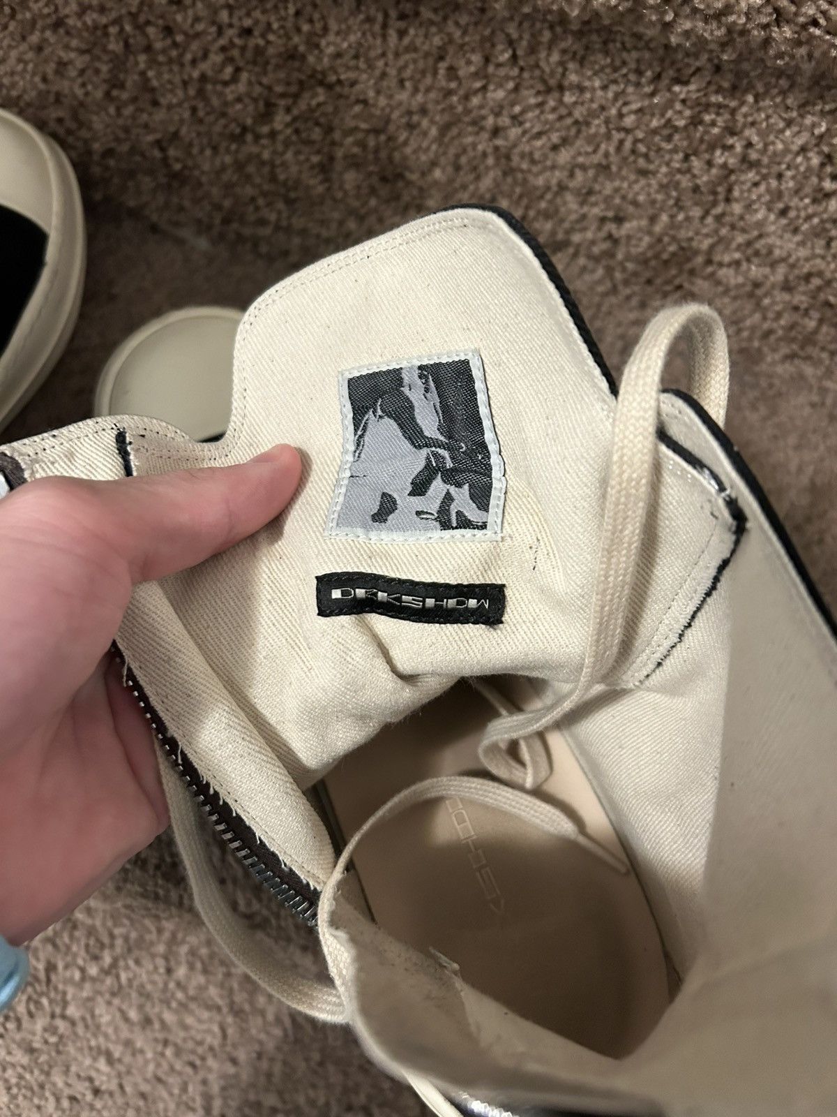 Rick Owens Rick Owens dark shdw Size US 9 / EU 42 - 6 Thumbnail