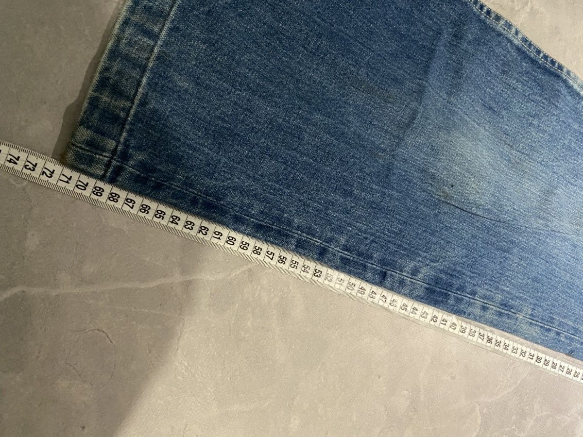 Vintage CRAZY Rare Washed Flared / Japanese Style Y2K / Vintage Size US 27 - 6 Thumbnail