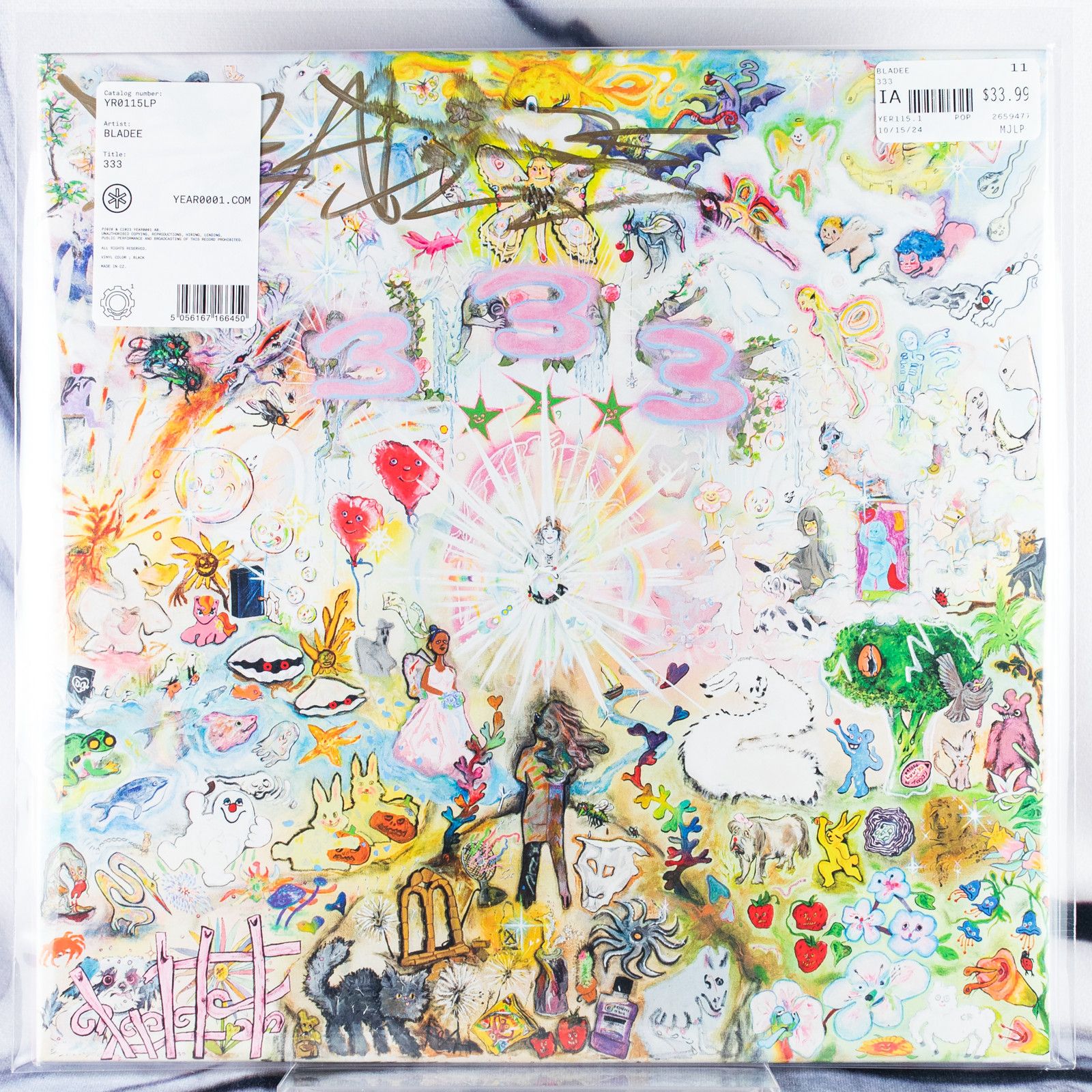Drain Gang × Sad Boys BLADEE VINYL 333 SIGNED AUTOGRAPHED Ecco2k Size ONE SIZE - 21 Thumbnail