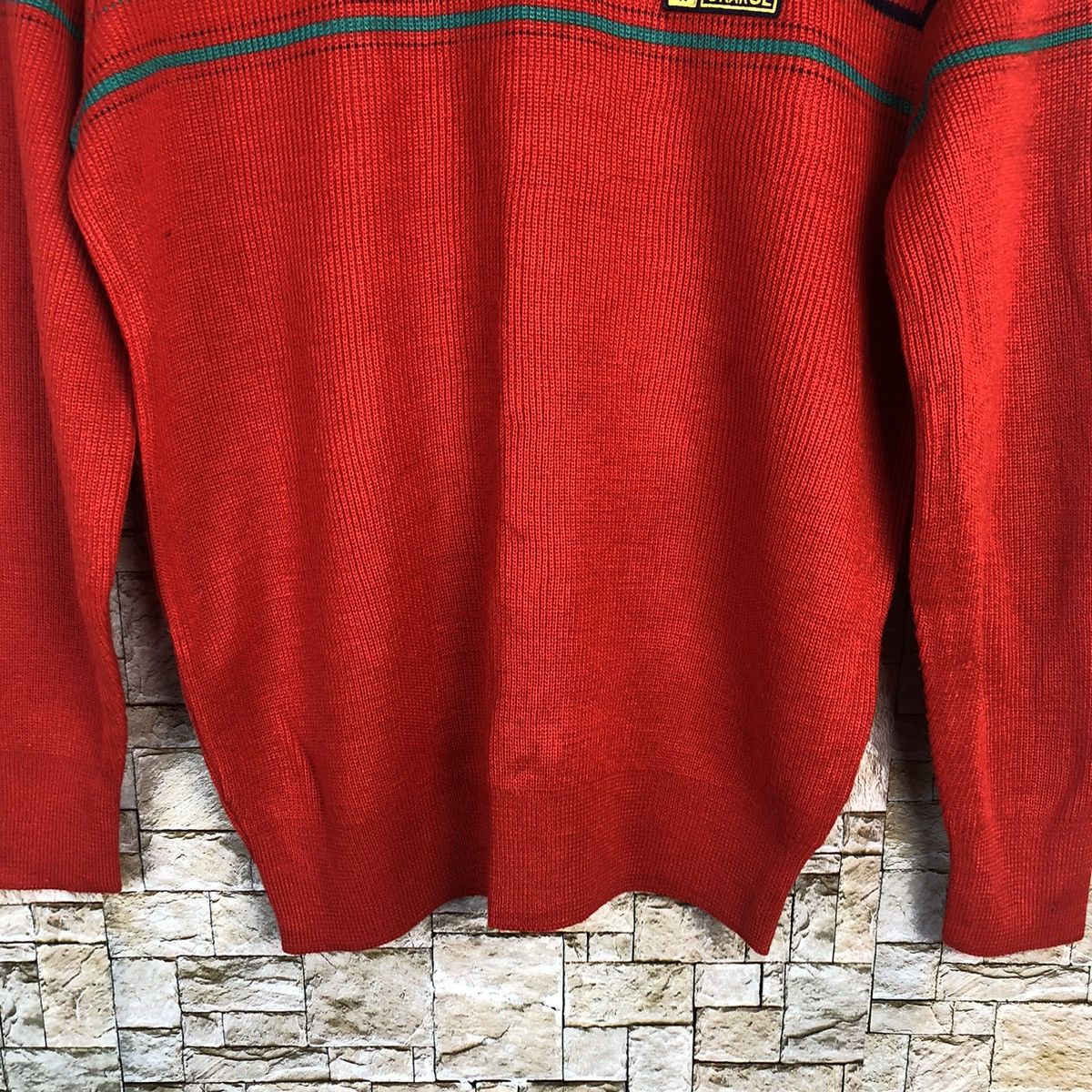 Japanese Brand × Vintage Arnold Palmer vintage Red knitwear sweatshirt #A891 Size L / US 10 / IT 46 - 6 Thumbnail
