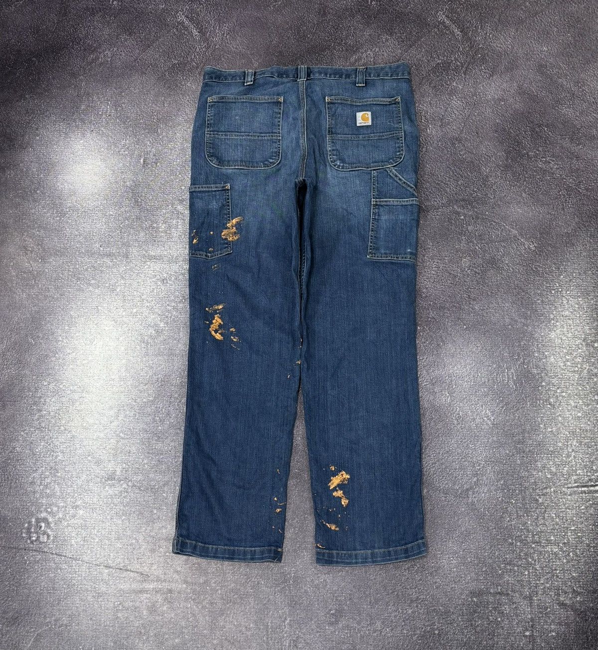 Carhartt Vintage Carhartt Relaxed Fit Blue Work Denim Jeans Size US 36 / EU 52 - 1 Thumbnail