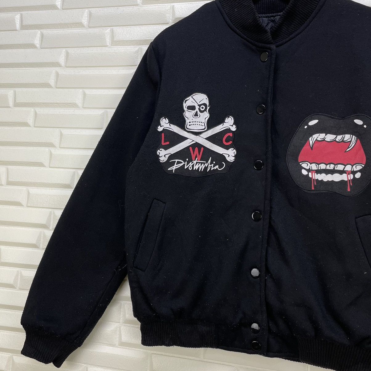 14th Addiction × Japanese Brand × Le Grande Bleu (L.G.B.) Bomber Jacket Lone Wolf Club Size US M / EU 48-50 / 2 - 4 Thumbnail