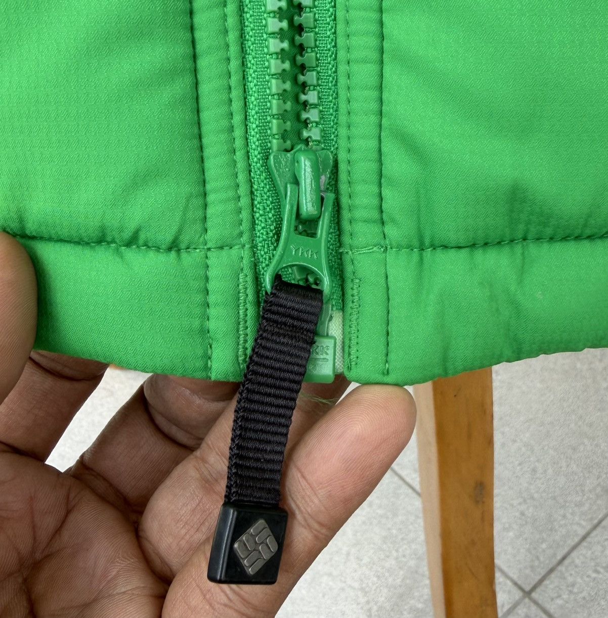 Columbia Columbia Big Logo Mountain Green Outdoor Padded Jacket Size US S / EU 44-46 / 1 - 18 Thumbnail