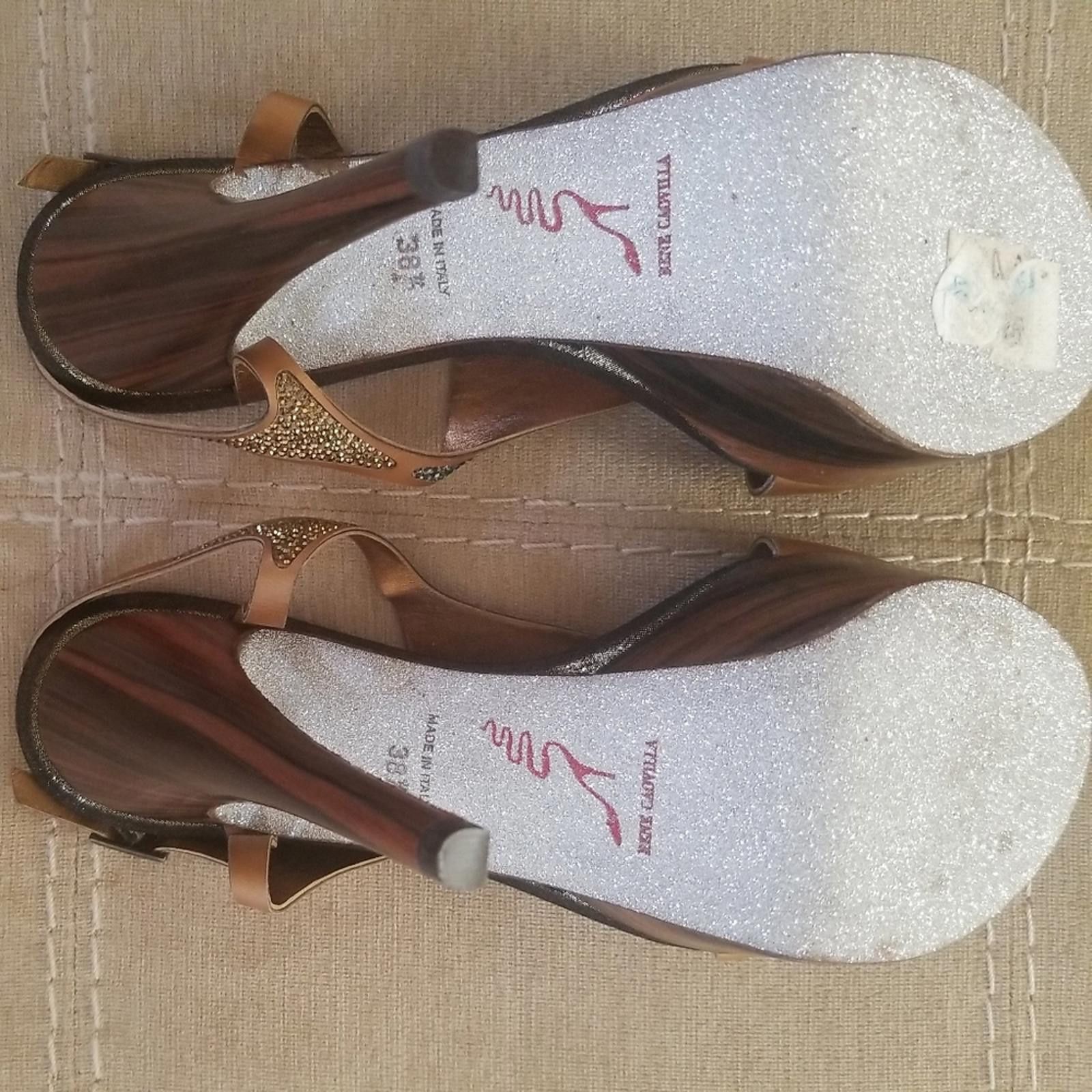 Rene Caovilla Rene Caovilla Venezia Swarovski Crystal Shoes Heels sz 8.5 Size US 8.5 / IT 38.5 - 8 Thumbnail