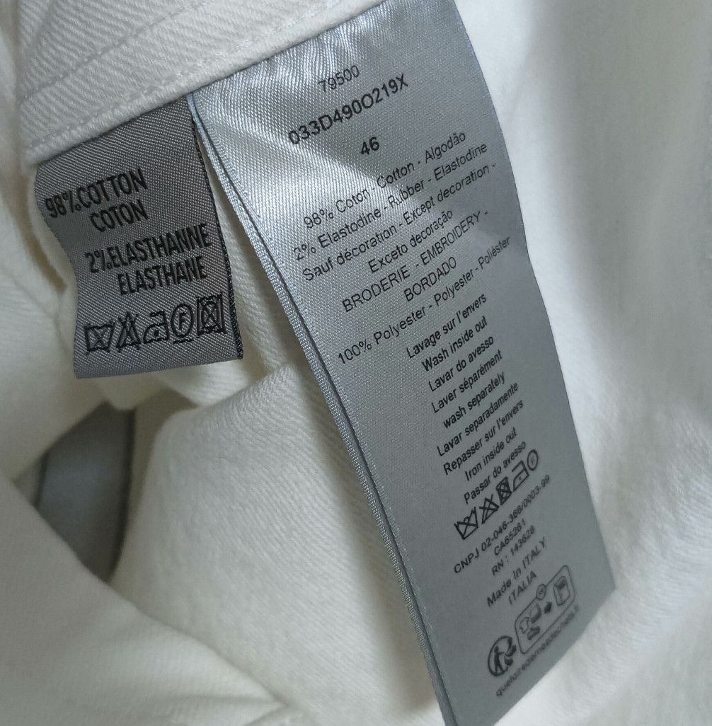 Dior Dior SS23 diamond-shaped embroidered CD letter single-brea Size US S / EU 44-46 / 1 - 6 Thumbnail