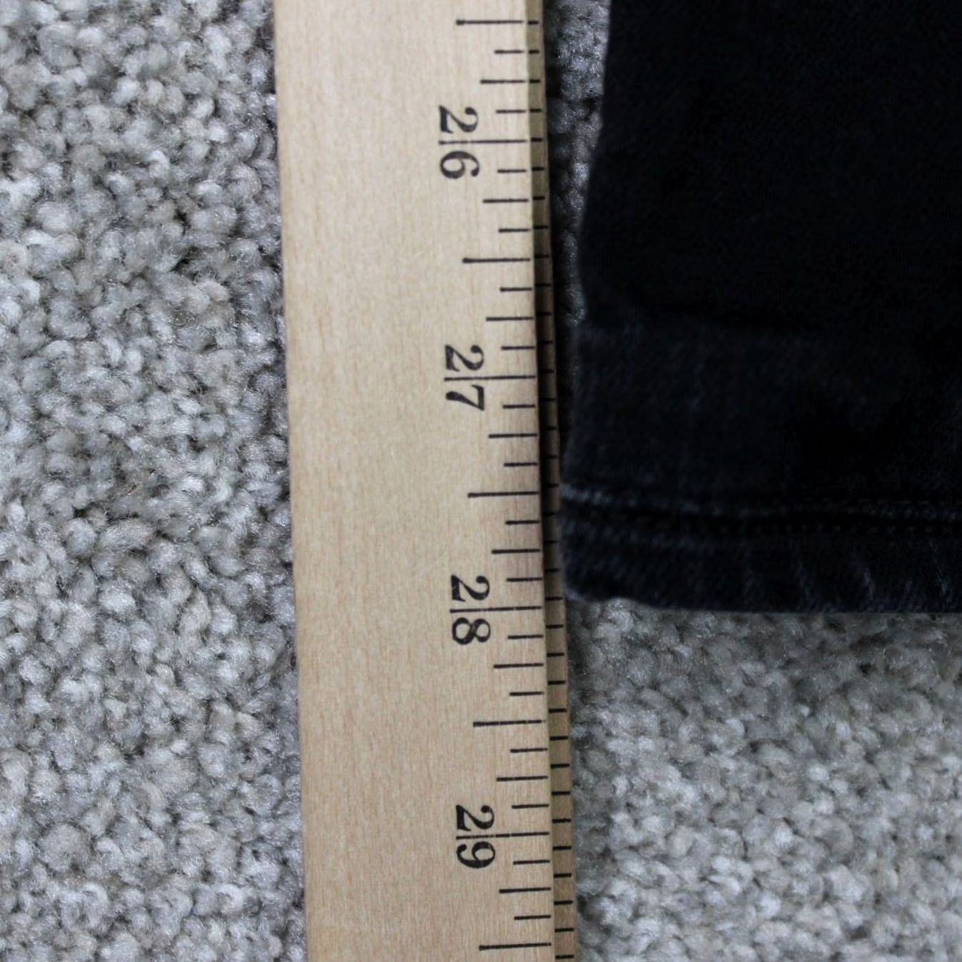 7 For All Mankind 7 For All Mankind Jeans Mens 40 Black Cotton Stretch 5-Pocket 28" inseam Paxtyn Size US 40 / EU 56 - 4 Thumbnail