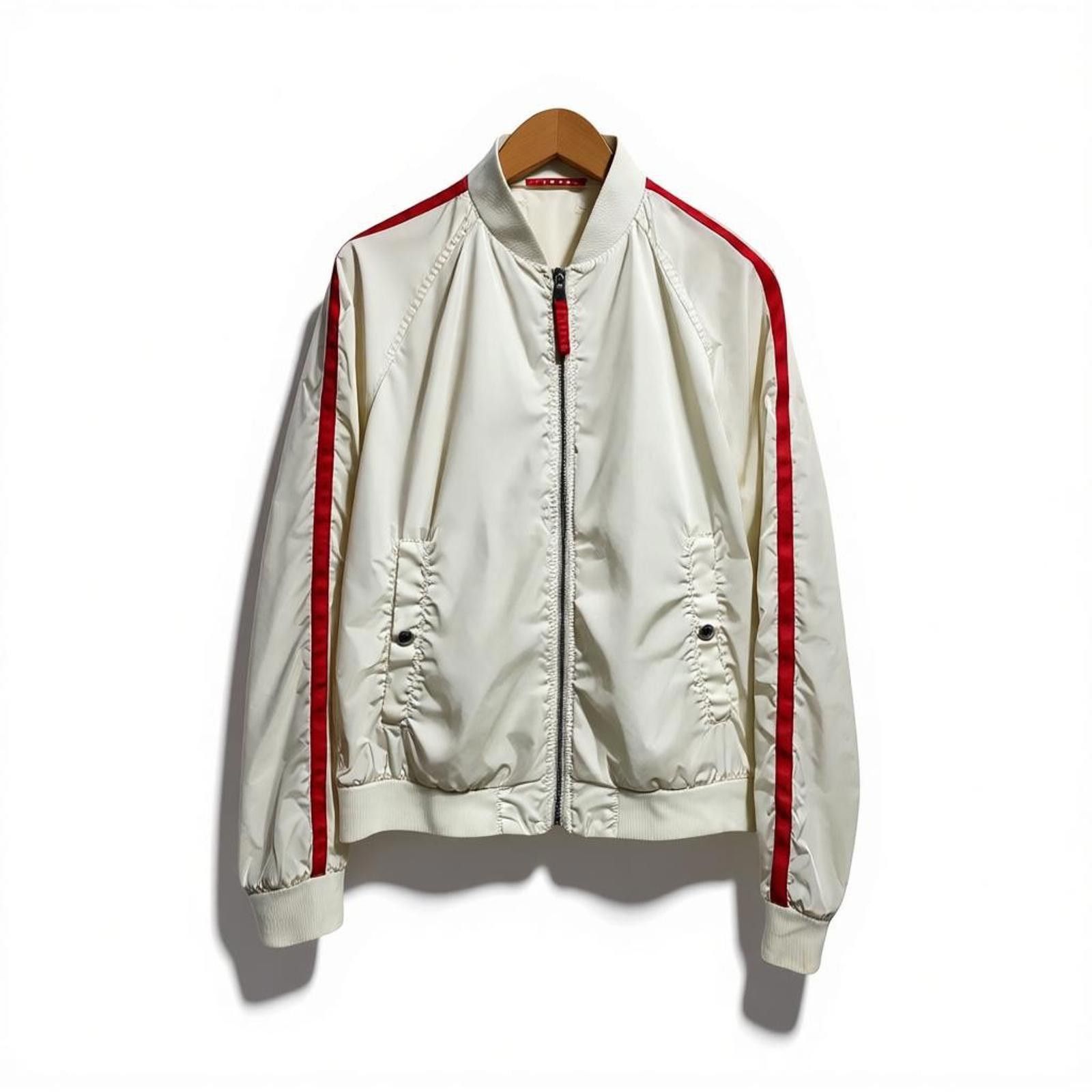 Prada Prada - sideline nylon blouson Size US S / EU 44-46 / 1 - 1 Thumbnail