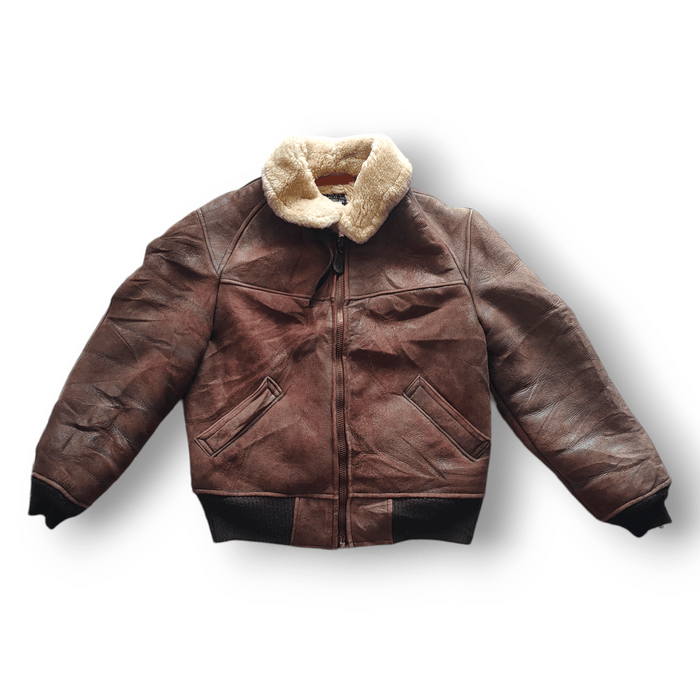 Vintage Vintage Avirex B-6 Sheepskin Leather Jacket | Grailed