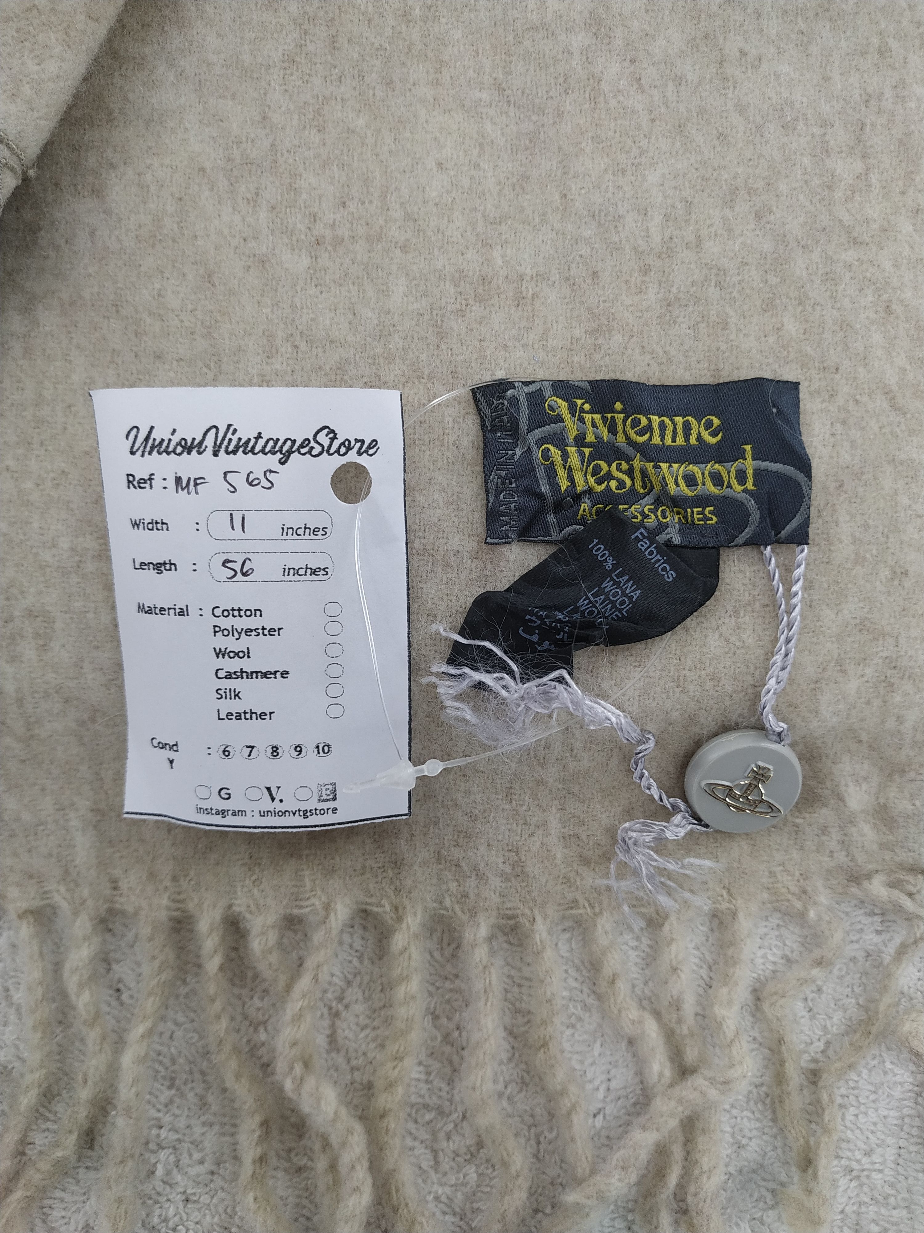 Vivienne Westwood Vintage Vivienne Westwood Scarf/Muffler/Neckwear MF565 Size ONE SIZE - 4 Thumbnail