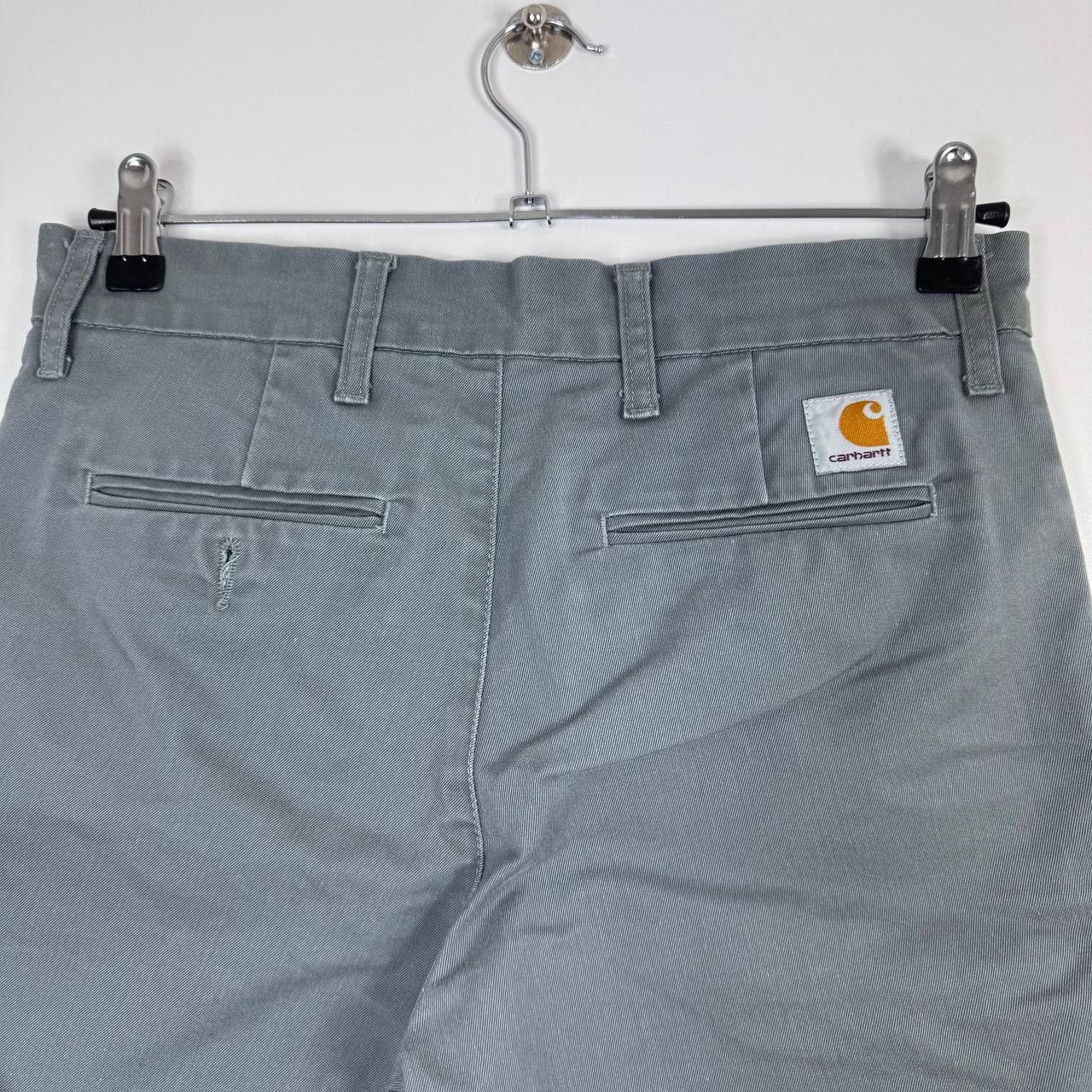 Carhartt Carhartt Wip Sid Shorts Gray Chino Workwear Mens Size M Size US 30 / EU 46 - 7 Thumbnail