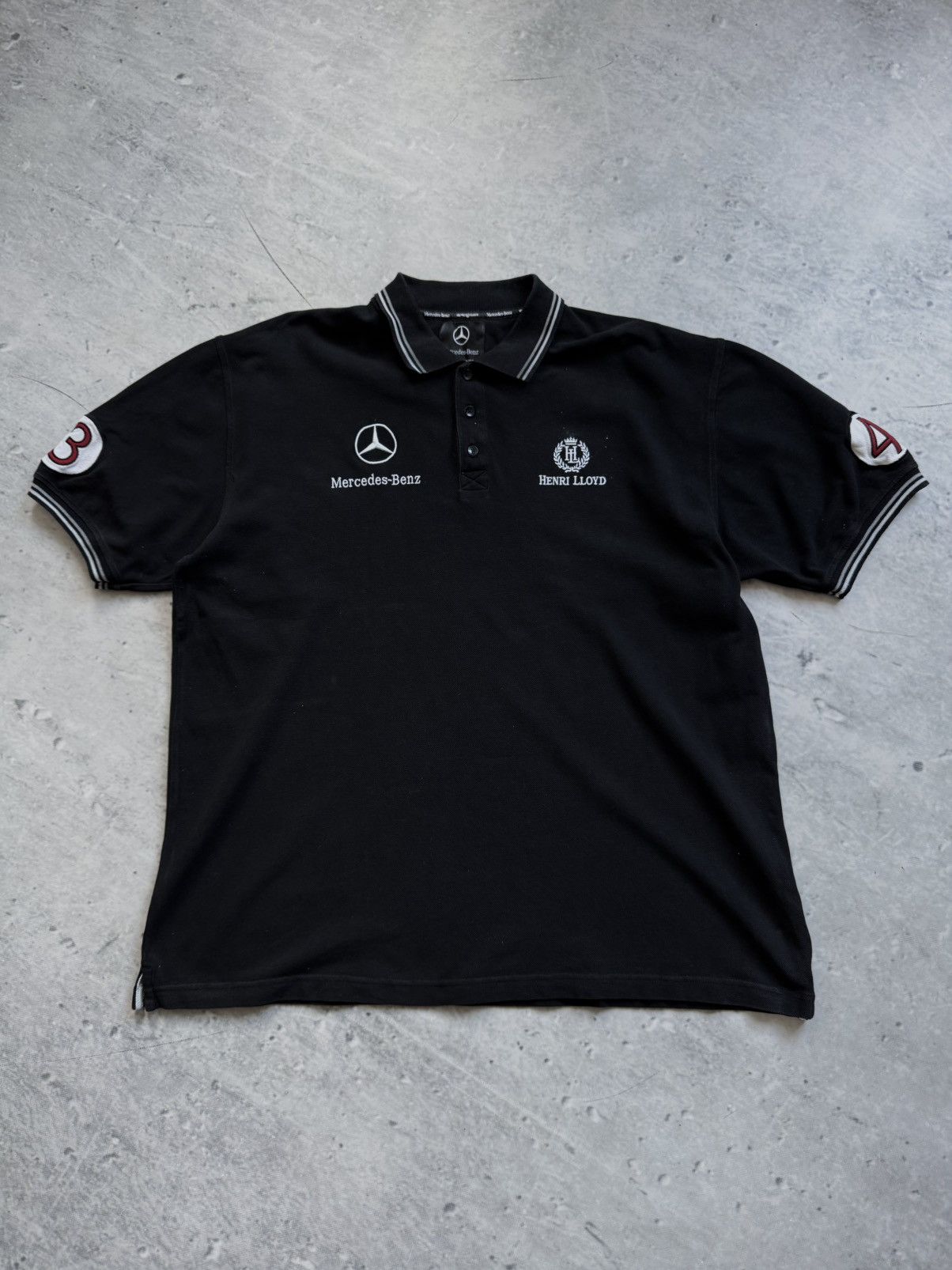 Henri Lloyd Henry Lloyd Mercedes Benz awesome tee polo Size US XXL / EU 58 / 5 - 1 Thumbnail