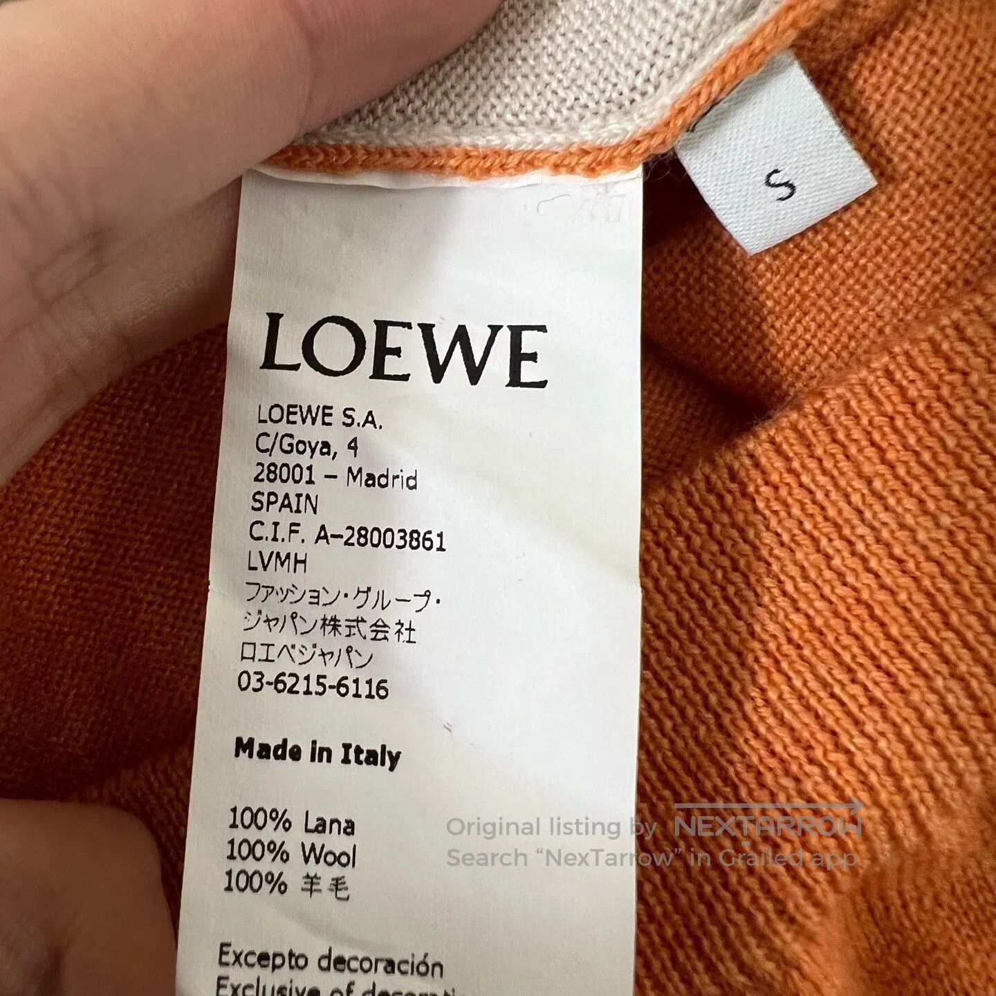 Loewe Loewe Women's Knit Sweater. Size S / US 4 / IT 40 - 5 Thumbnail