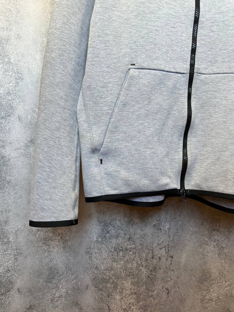 Nike Nike Tech Fleece Full-Zip Hoodie (928483-063) Heather Grey Size US S / EU 44-46 / 1 - 11 Thumbnail