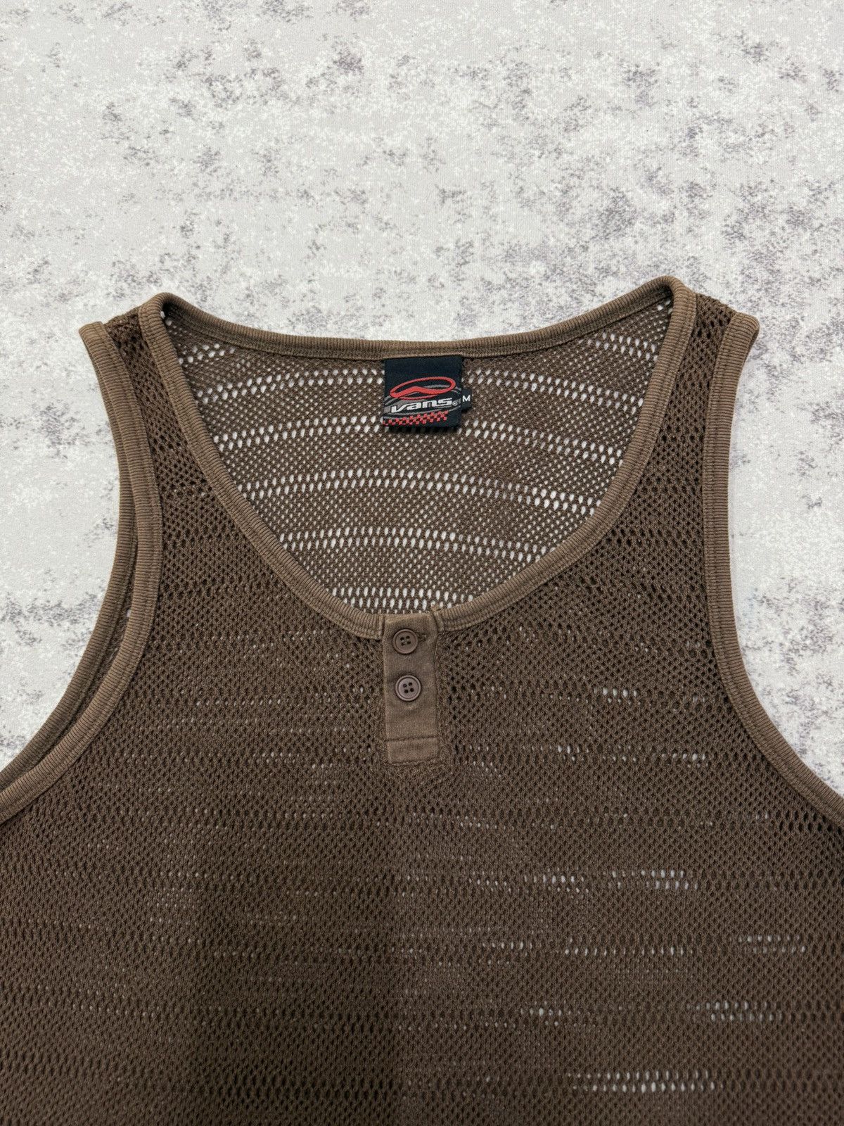 Vans VINTAGE Y2K VANS KNIT SINGLET TANK TOP SLEEVELESS Size US S / EU 44-46 / 1 - 4 Thumbnail