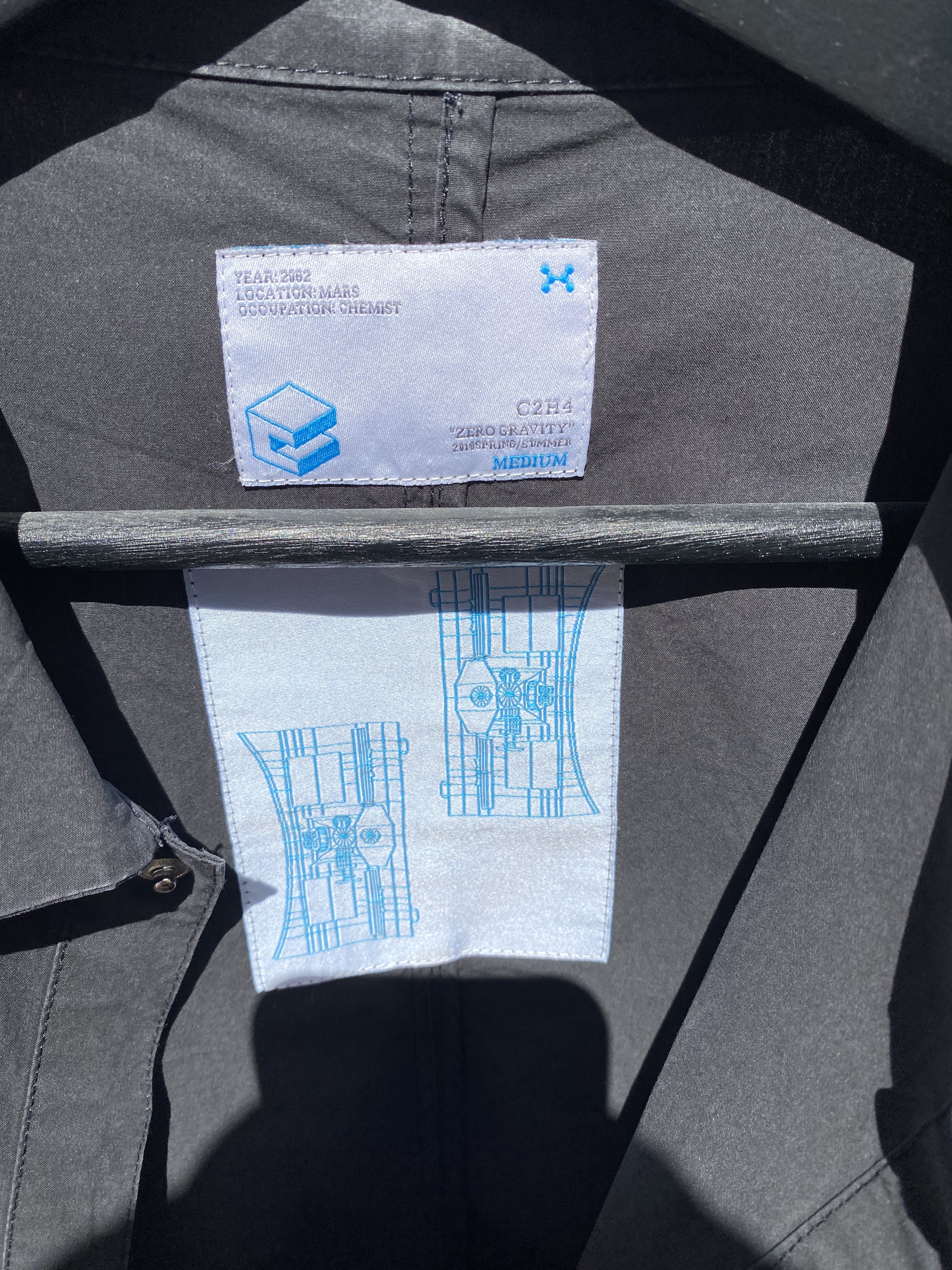C2H4 C2H4 Zero Gravity Reconstructed Work Shirt Size US M / EU 48-50 / 2 - 3 Thumbnail