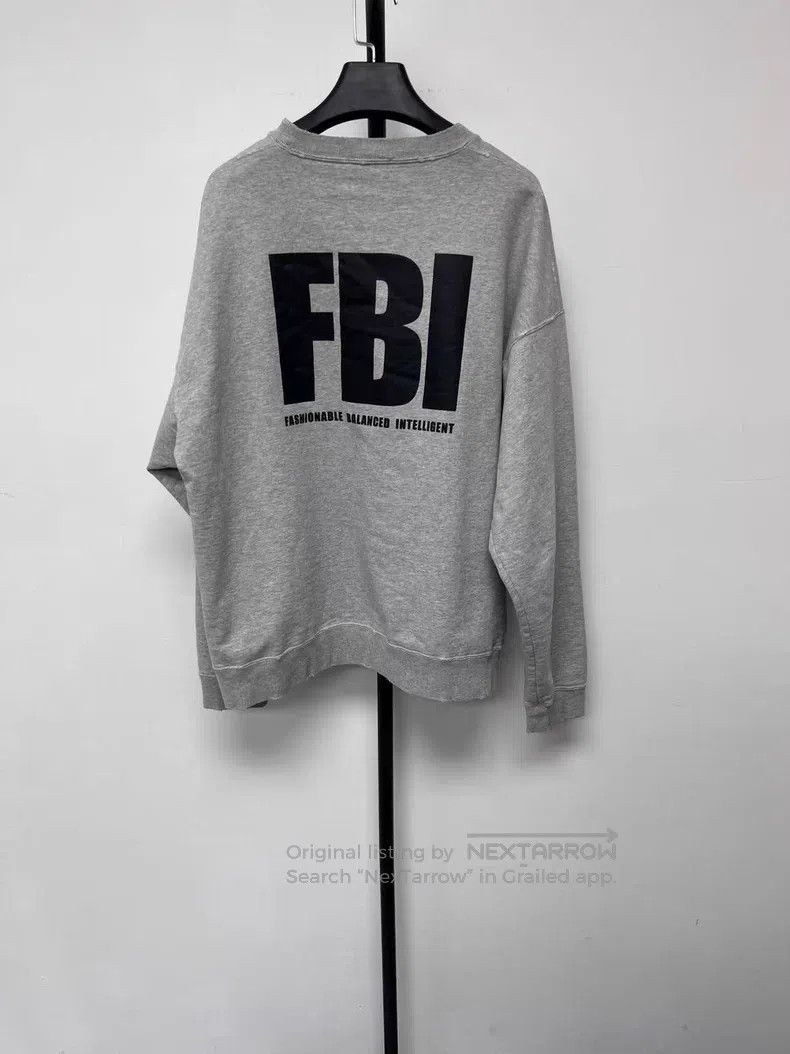 Balenciaga Balenciaga Letter Printed Solid Color Fleece Round Neck Ho Size S / US 4 / IT 40 - 2 Thumbnail