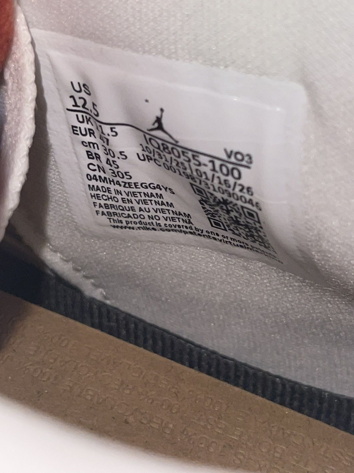 Jordan Brand Nigel Sylvester Jordan 4 Retro Brick After Brick Size 12.5 Size US 12.5 / EU 45-46 - 7 Thumbnail