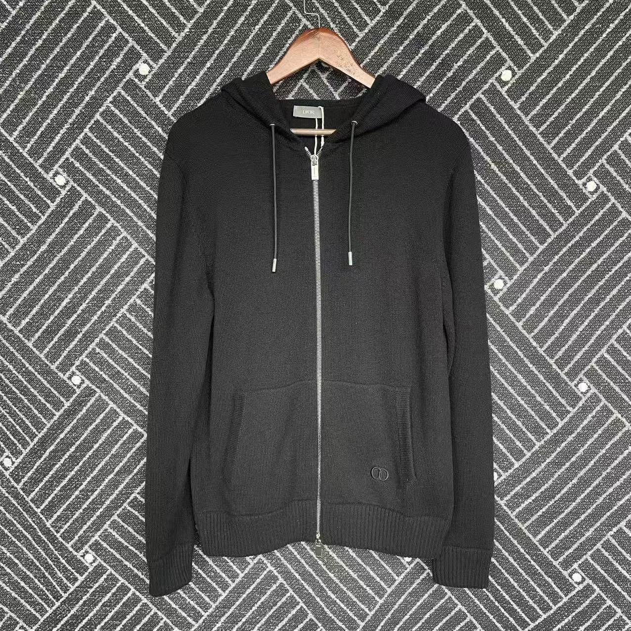Dior DIOR Cashmere Zip Men's Track Hoodie M Size US M / EU 48-50 / 2 - 1 Thumbnail
